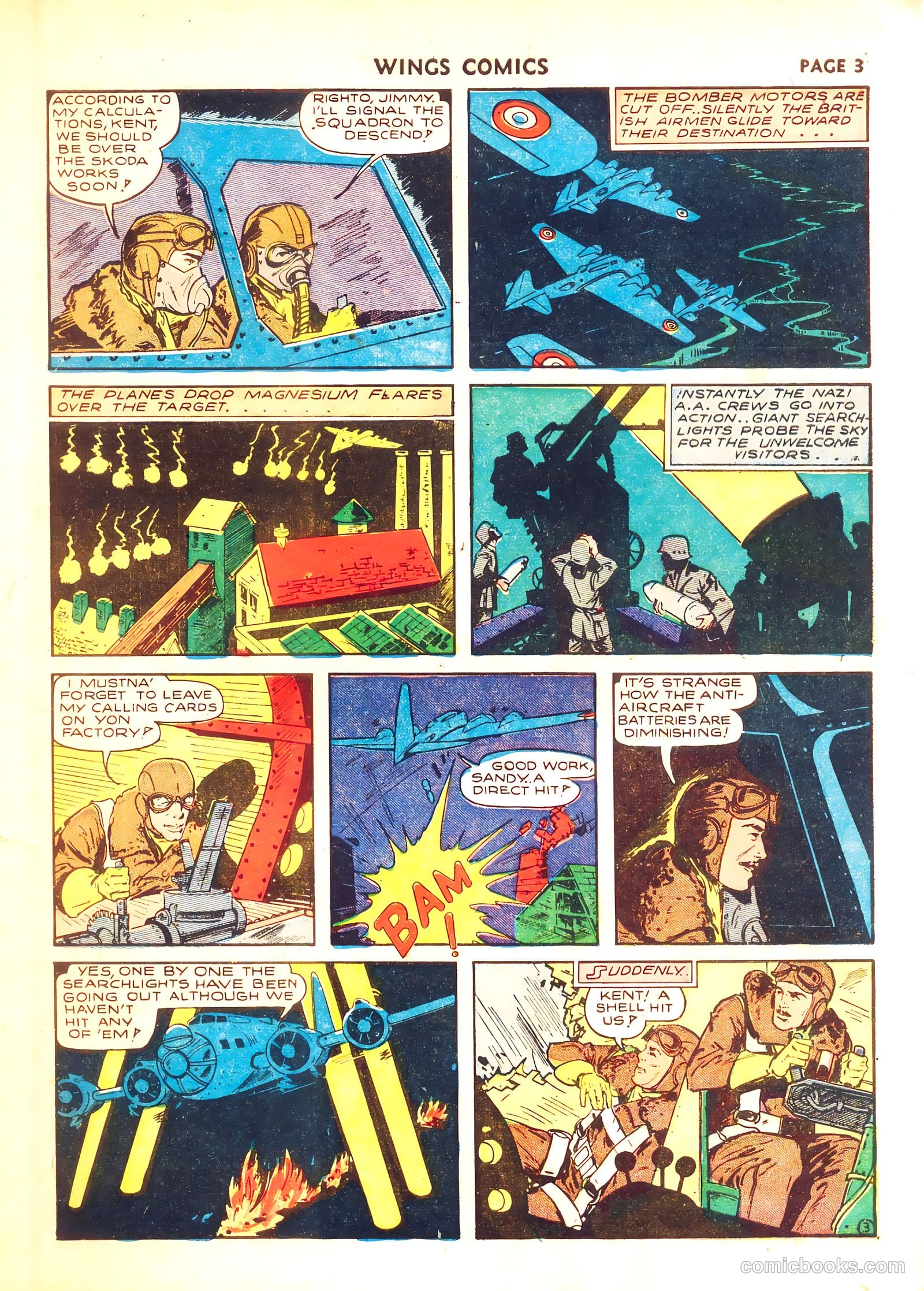 Wings Comics #8 — page 5 of 68