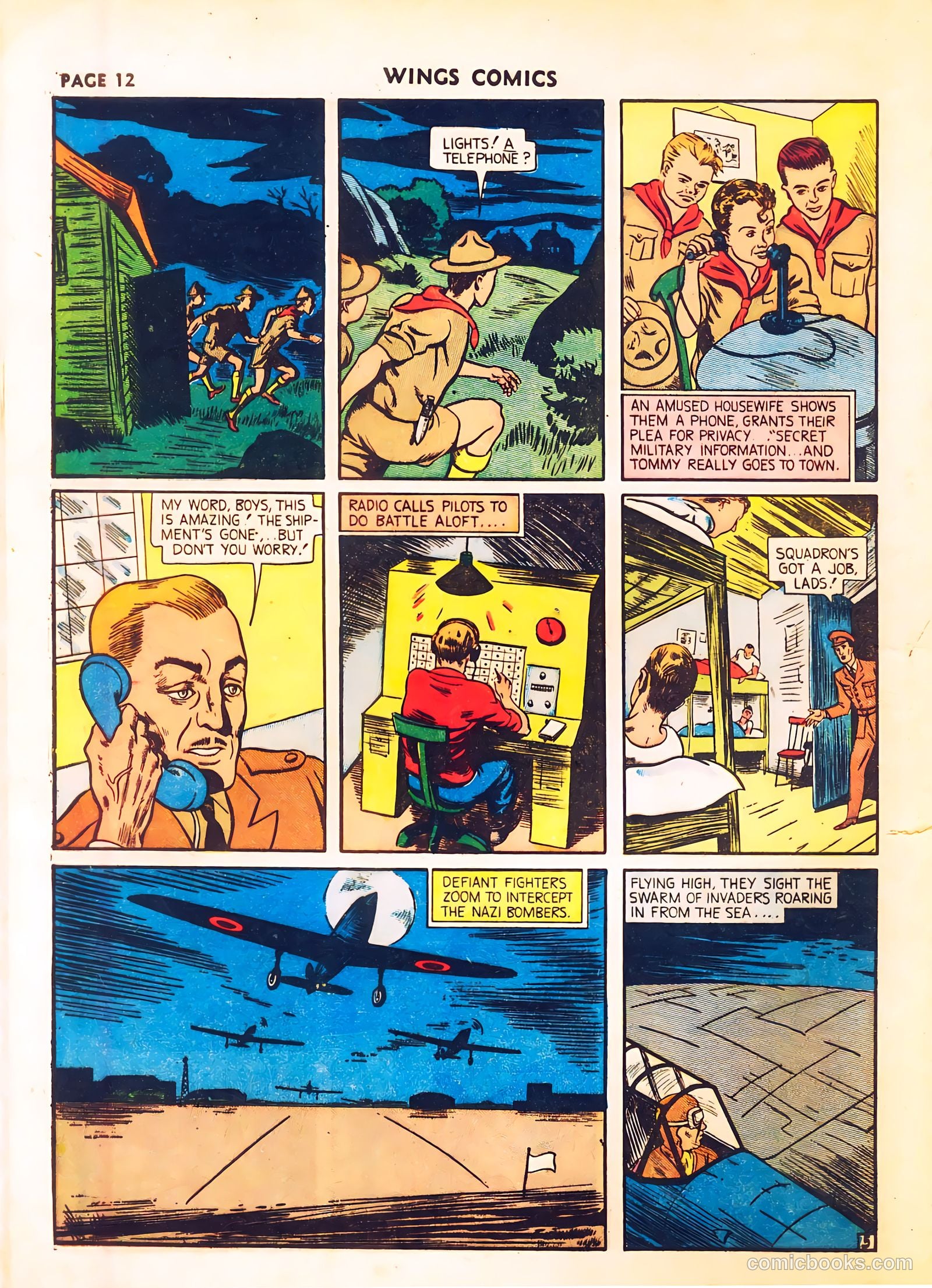 Wings Comics #8 — page 14 of 68