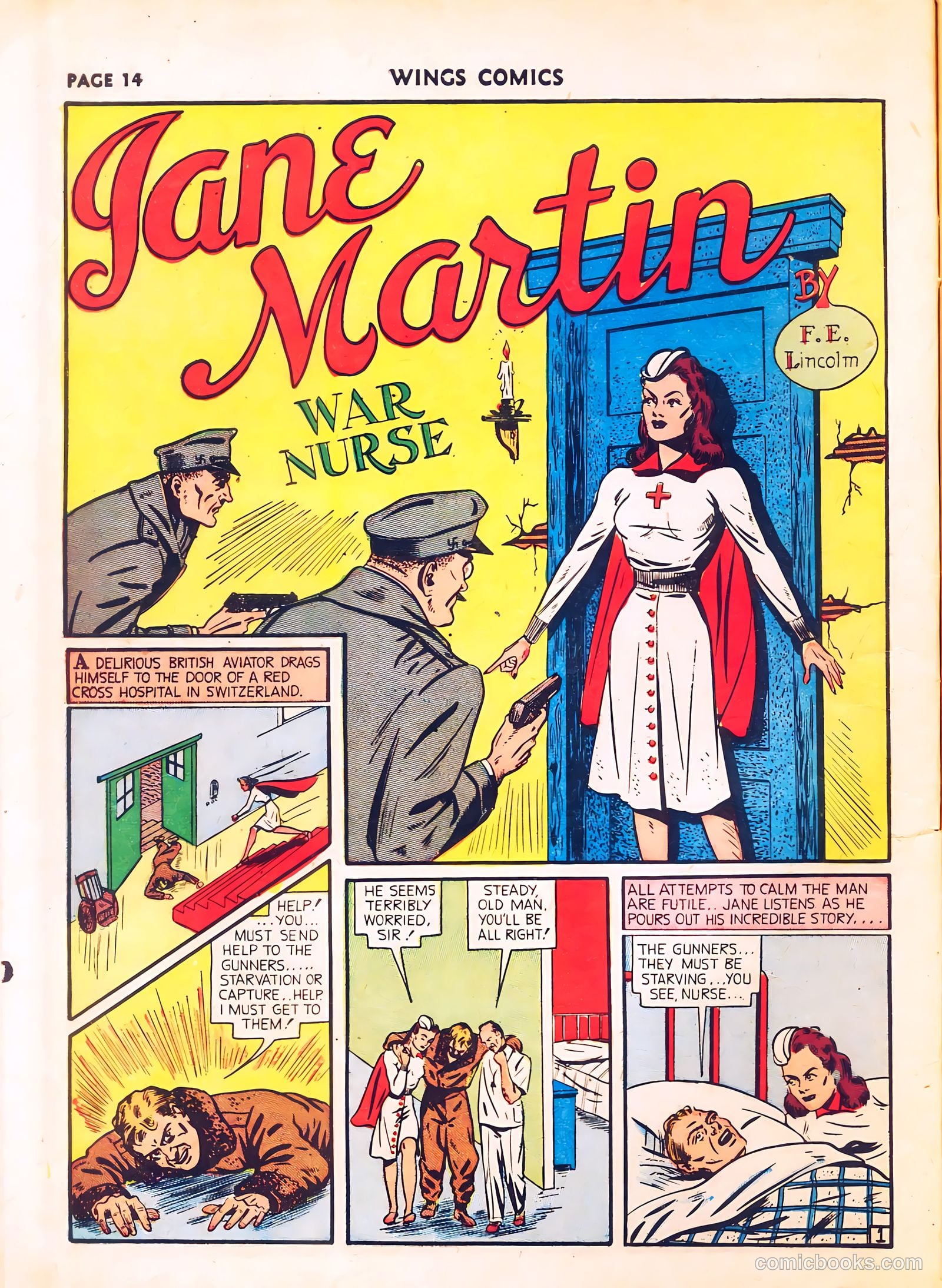 Wings Comics #8 — page 16 of 68