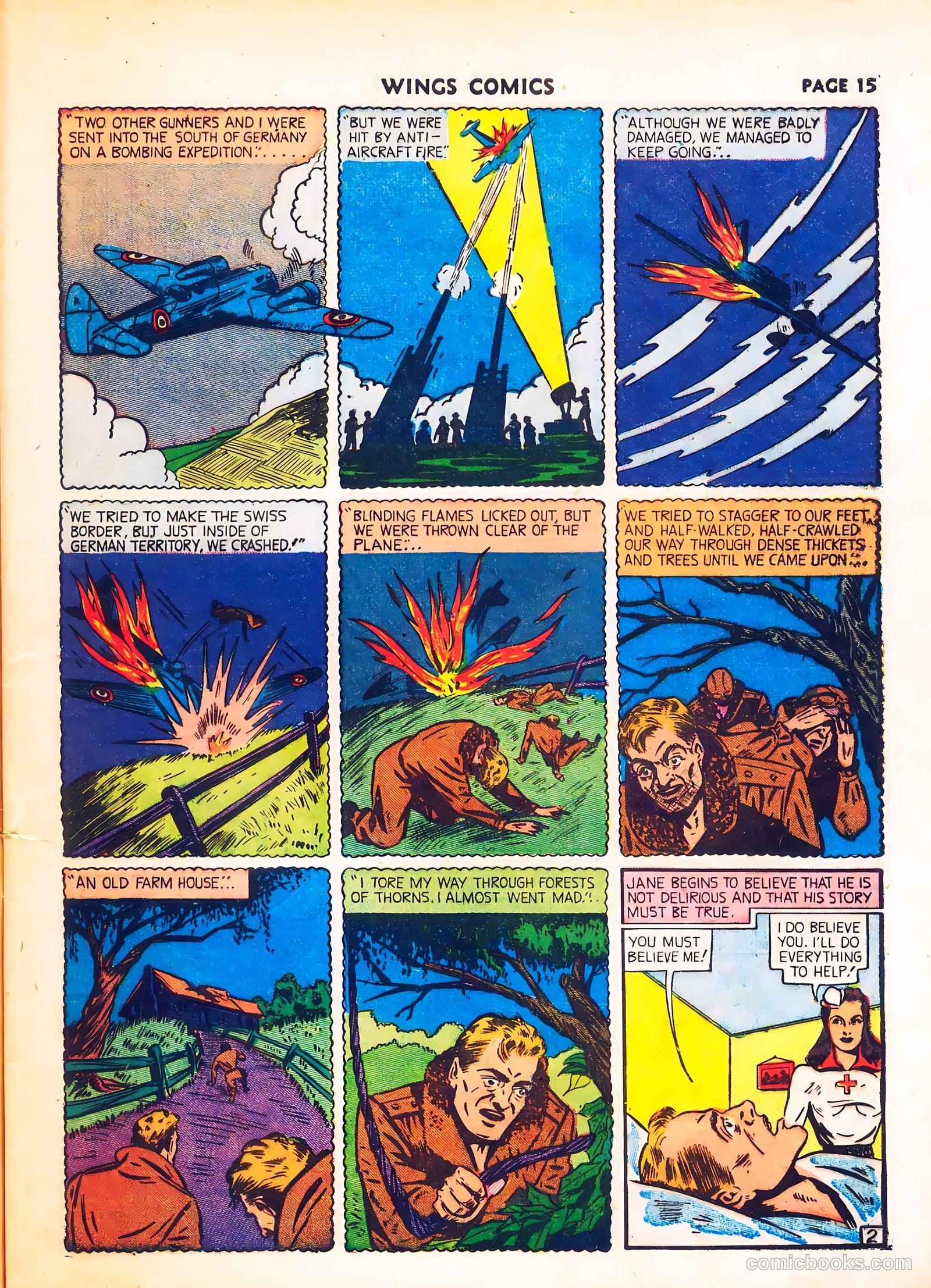 Wings Comics #8 — page 17 of 68