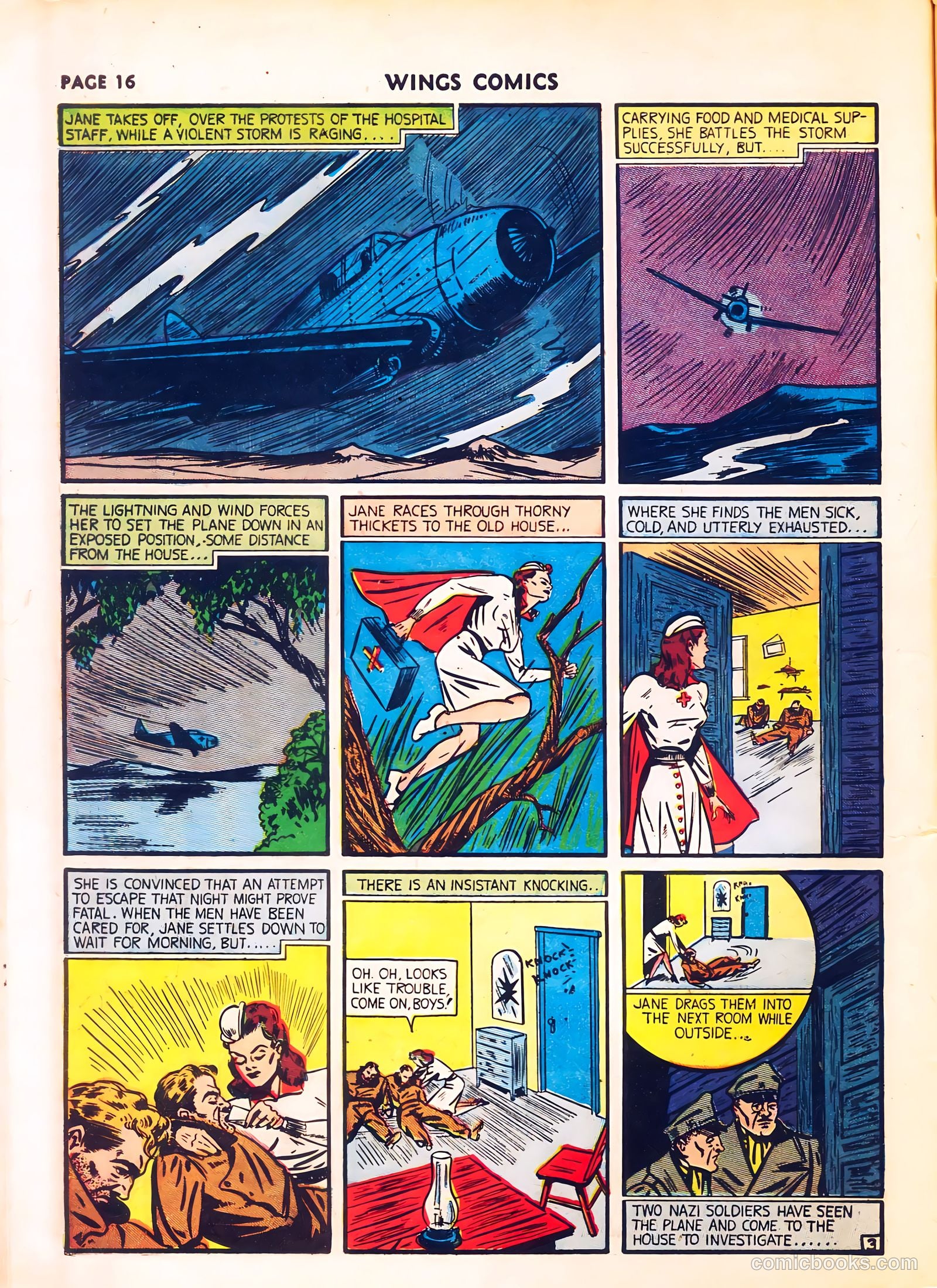 Wings Comics #8 — page 18 of 68