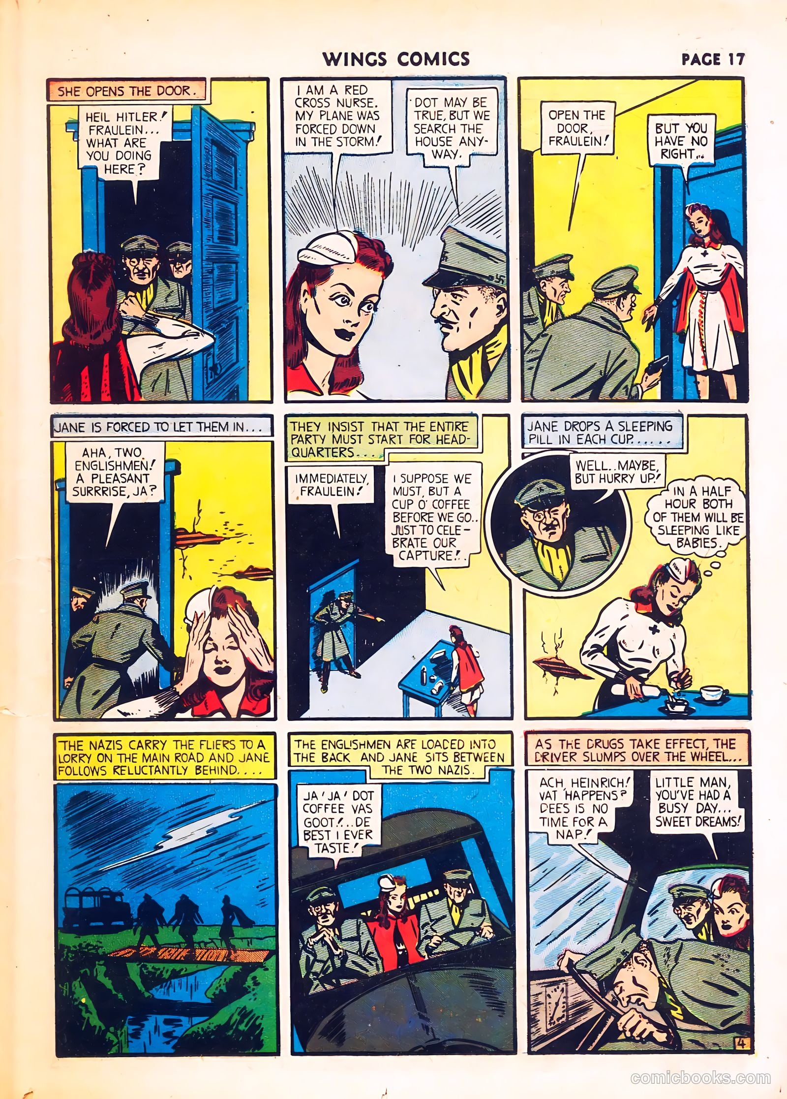 Wings Comics #8 — page 19 of 68