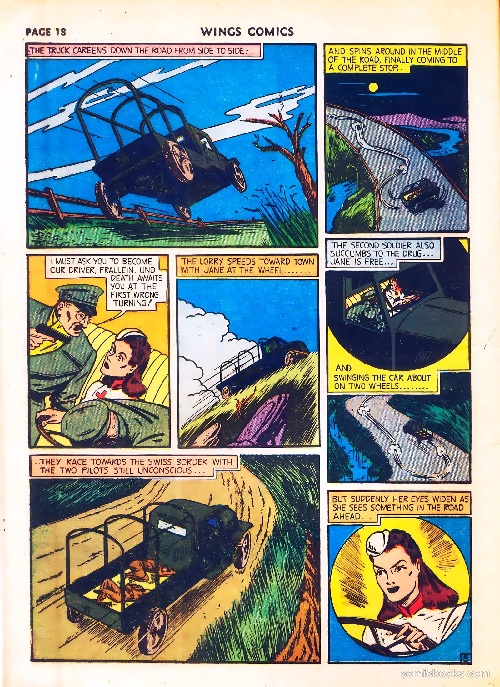 Wings Comics #8 — page 20 of 68