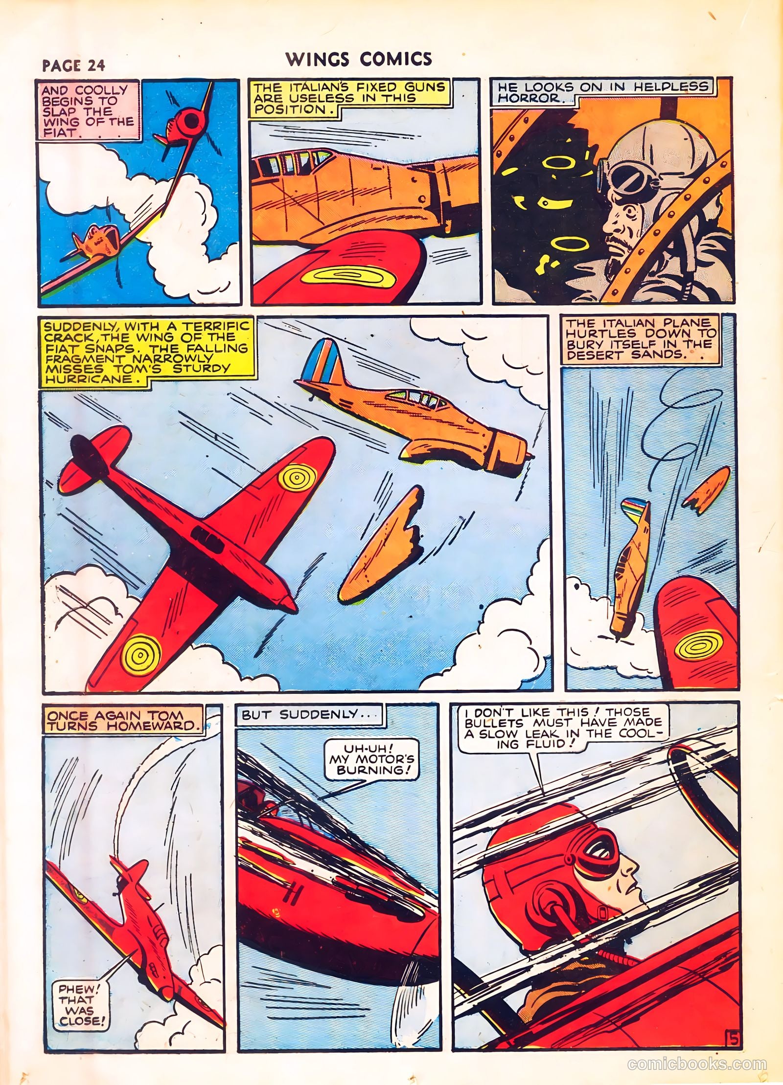 Wings Comics #8 — page 26 of 68