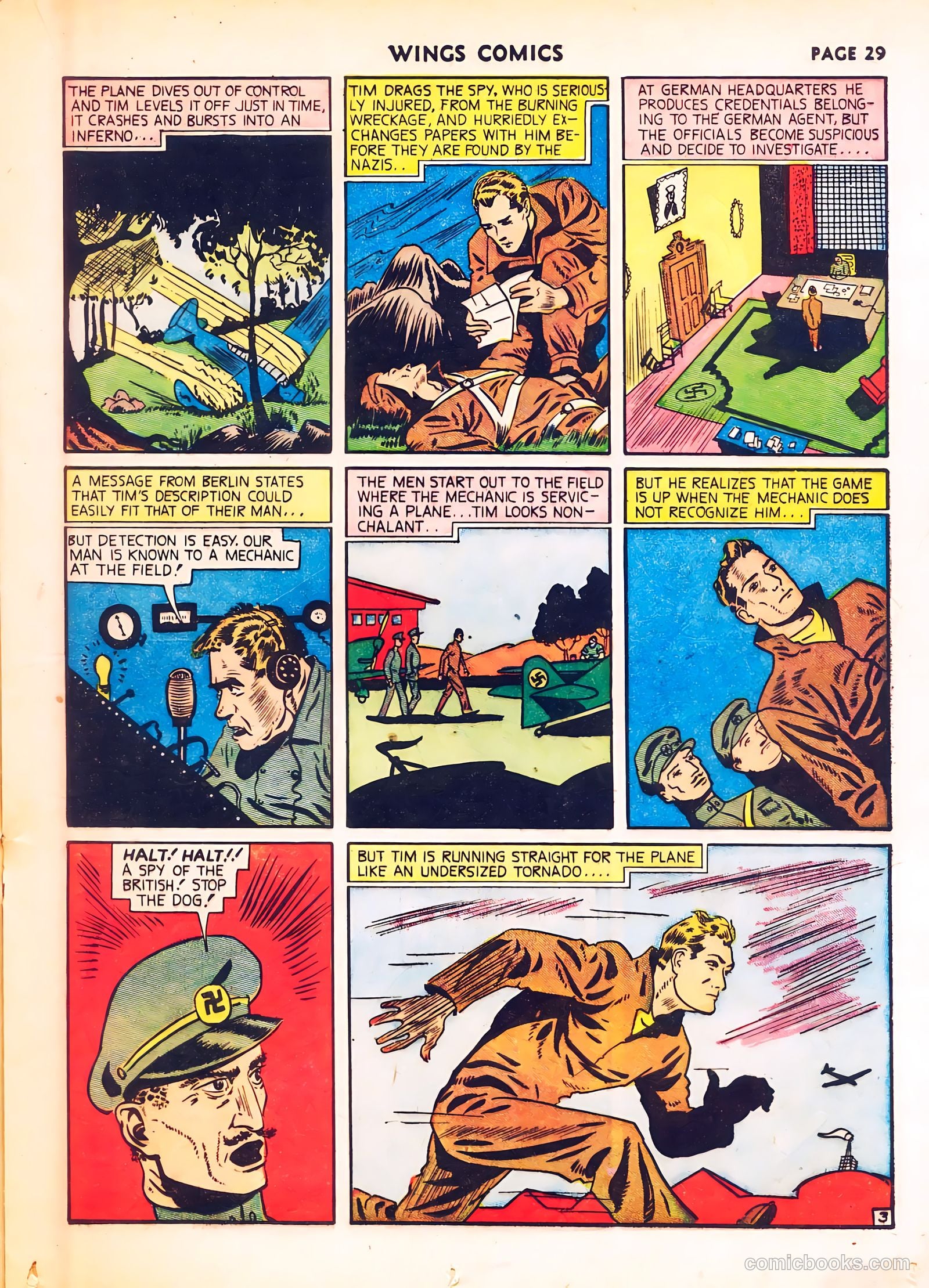 Wings Comics #8 — page 31 of 68