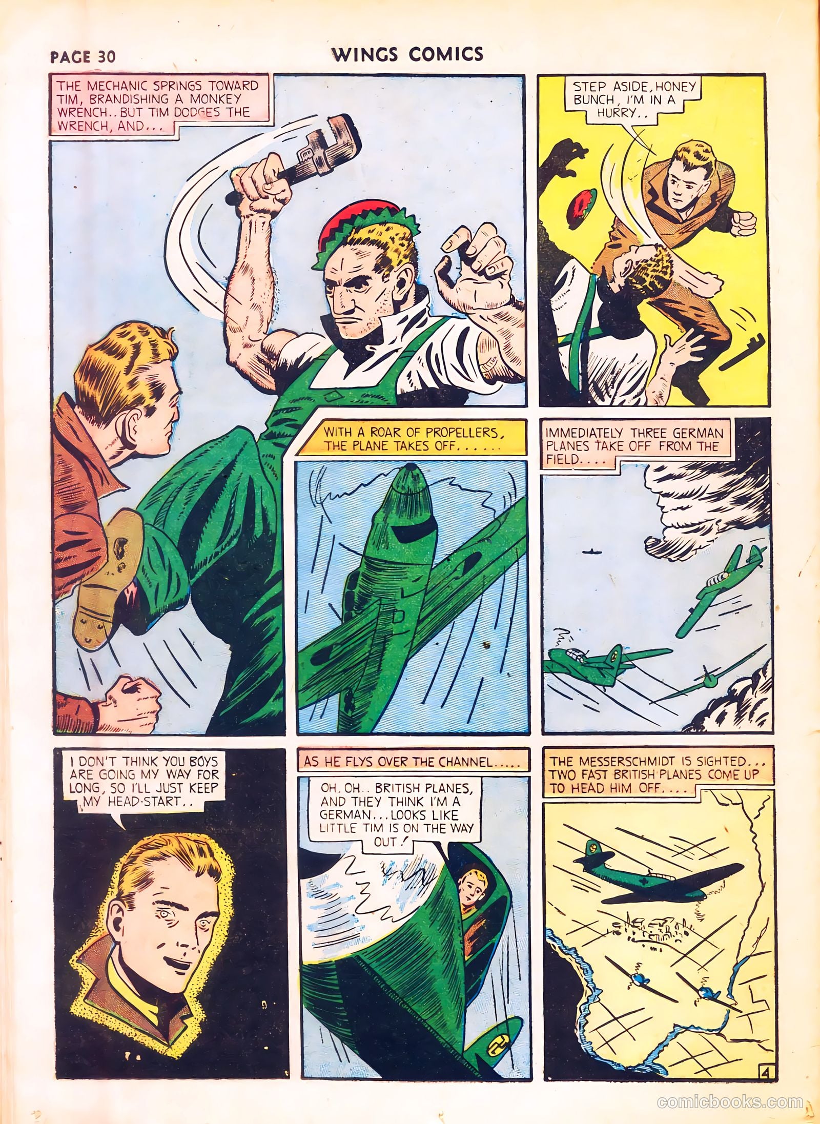 Wings Comics #8 — page 32 of 68