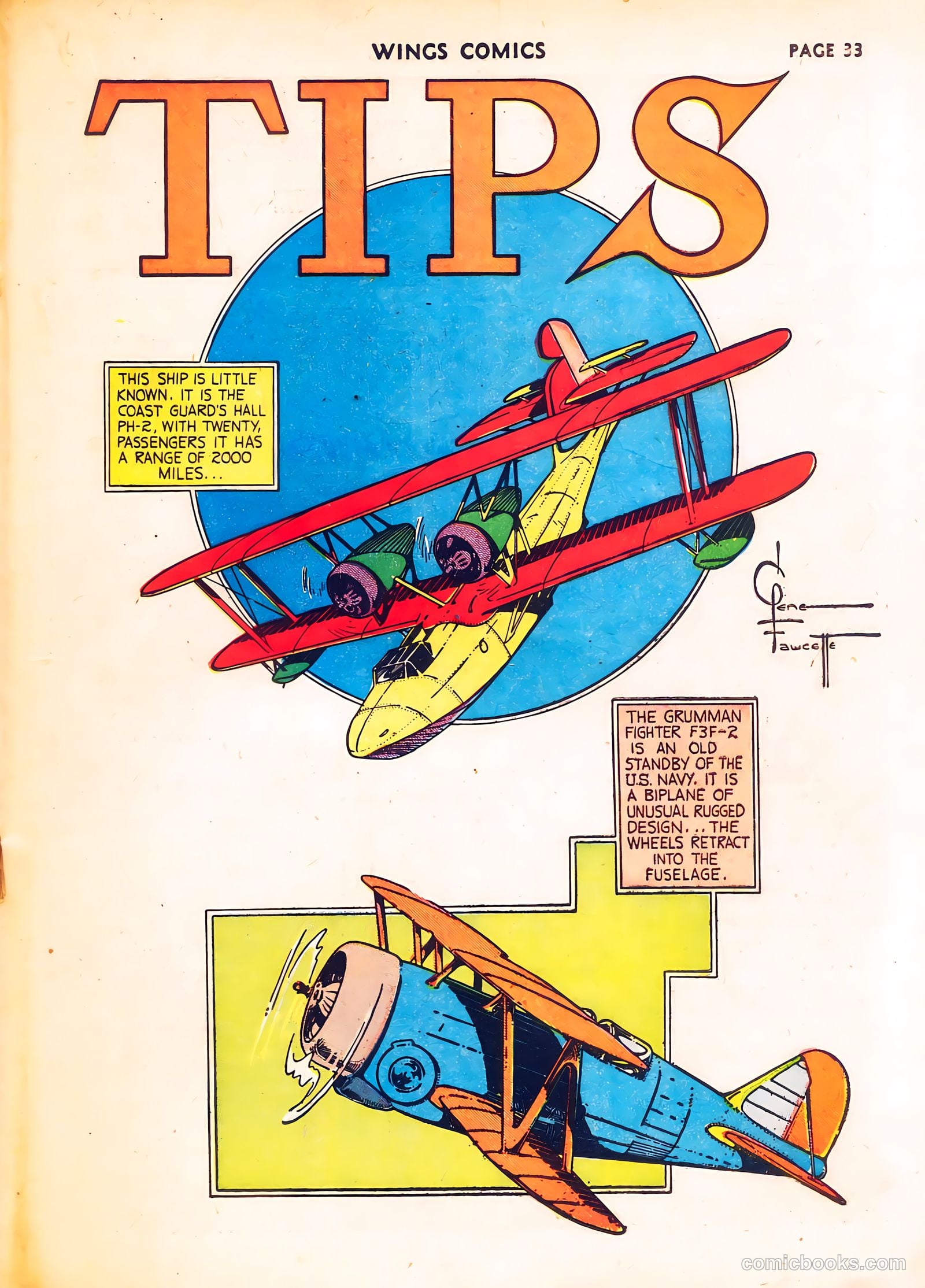 Wings Comics #8 — page 35 of 68