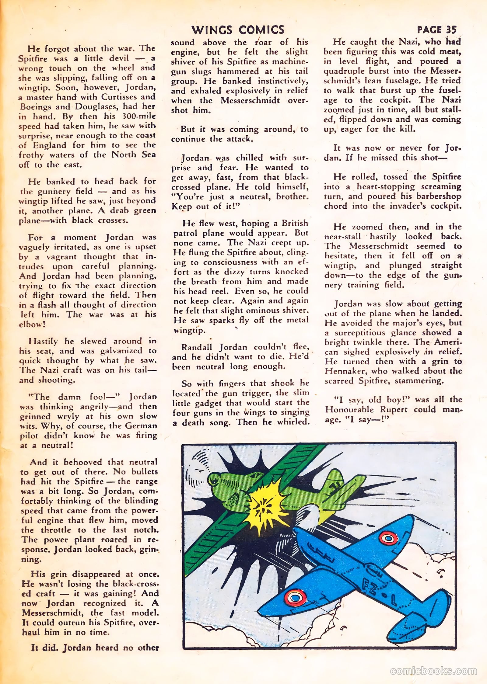 Wings Comics #8 — page 37 of 68
