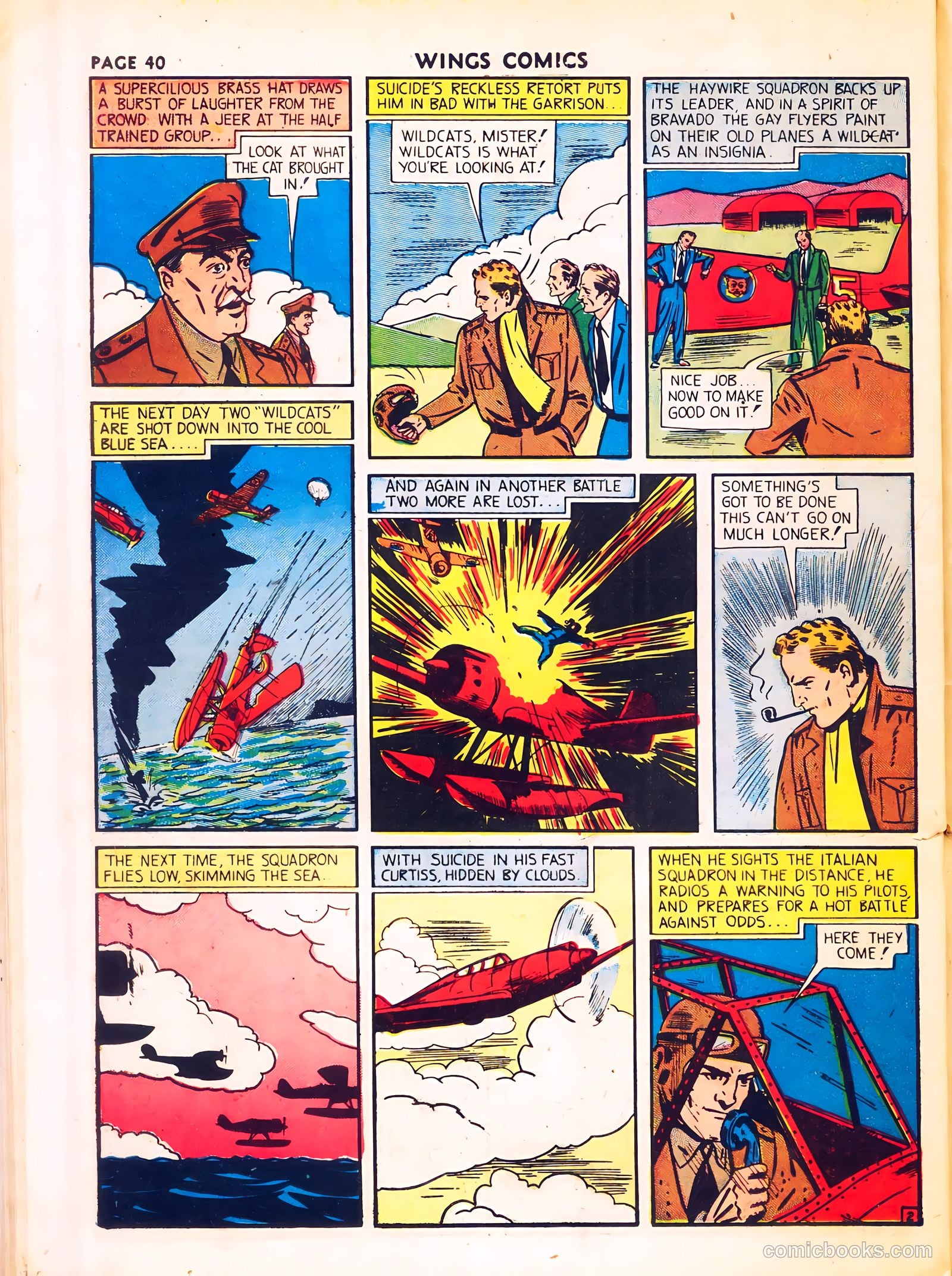 Wings Comics #8 — page 42 of 68