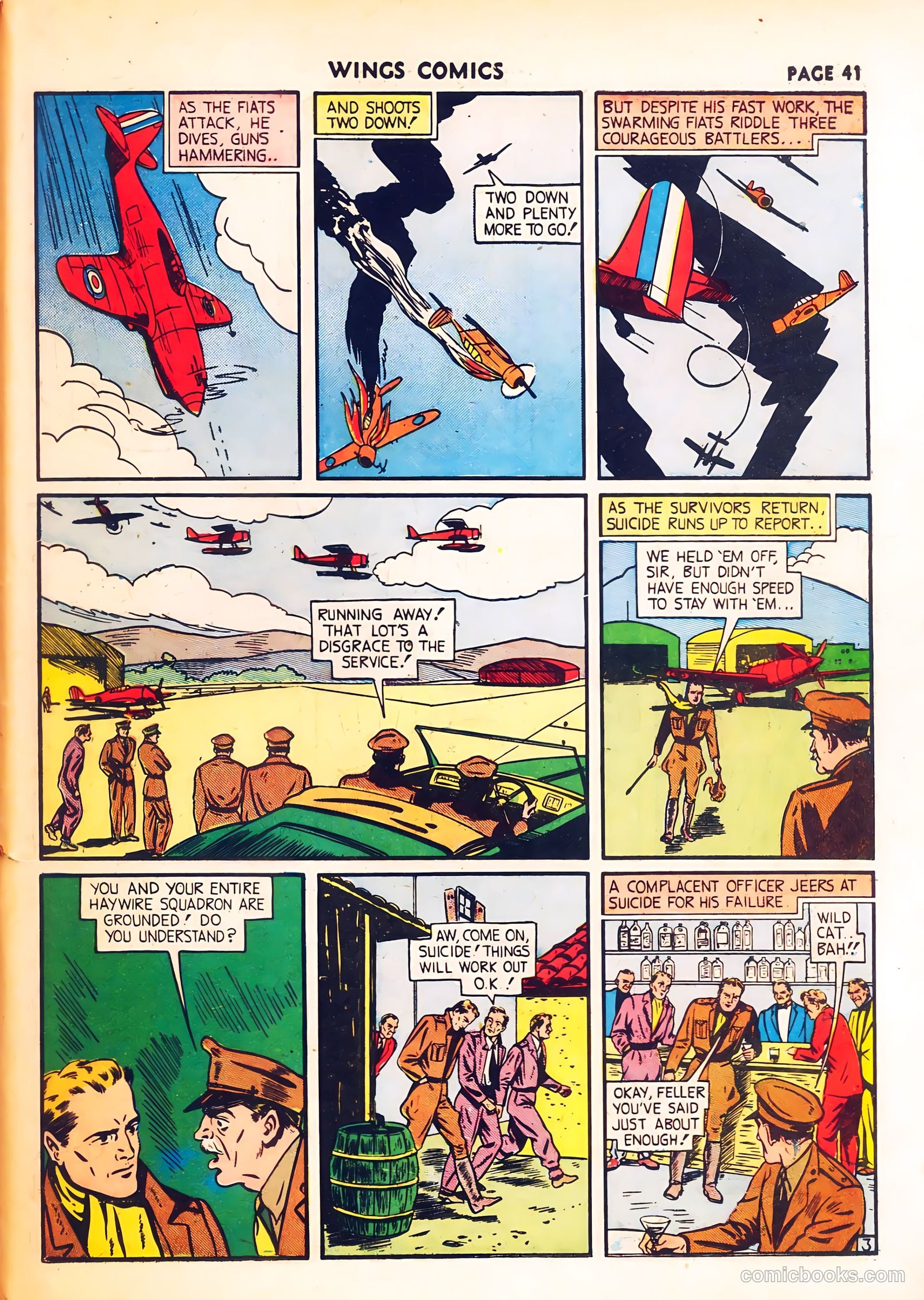 Wings Comics #8 — page 43 of 68