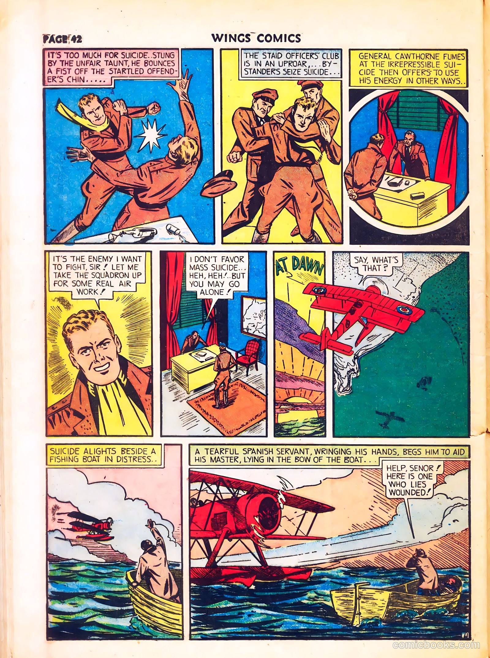 Wings Comics #8 — page 44 of 68