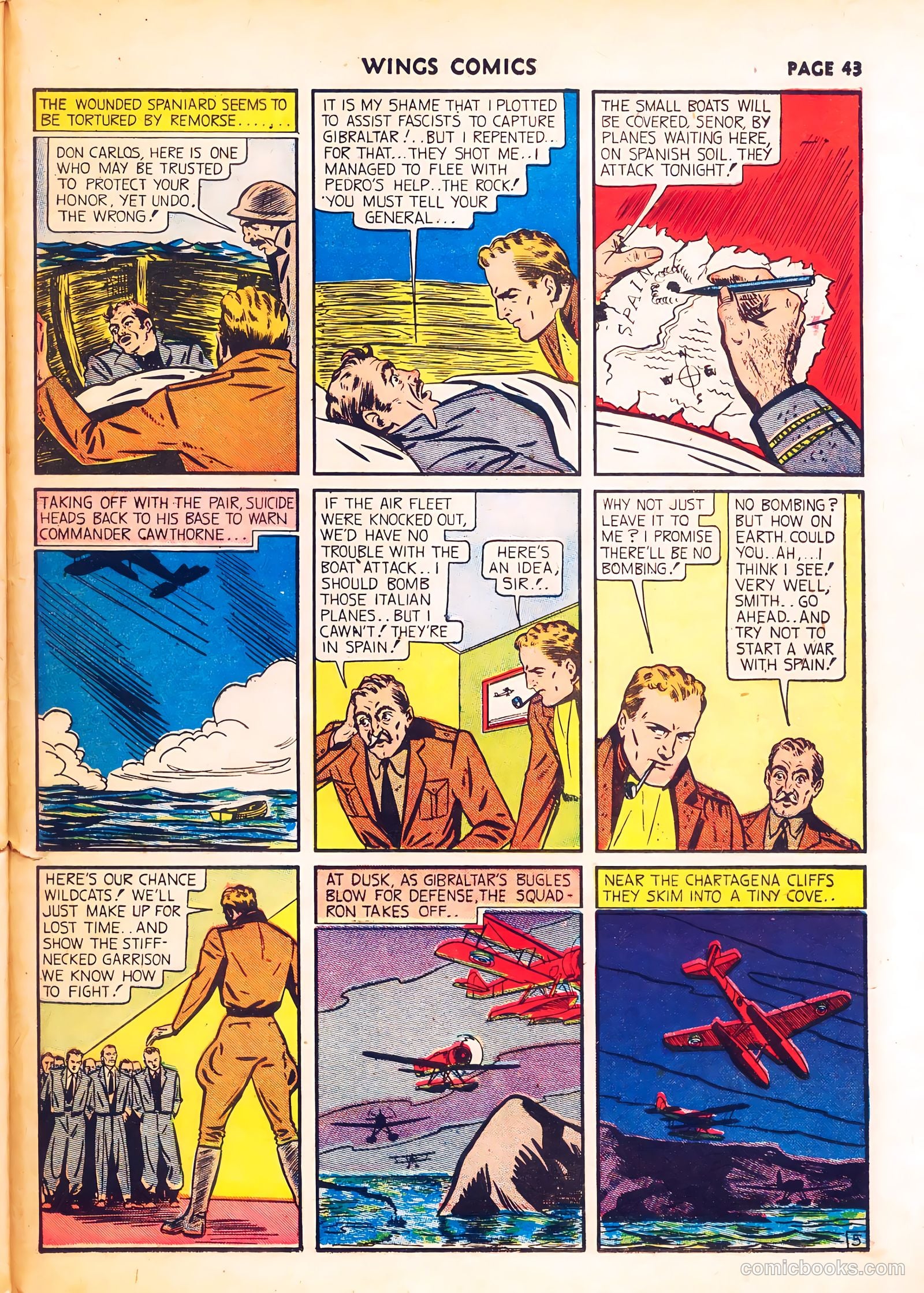 Wings Comics #8 — page 45 of 68