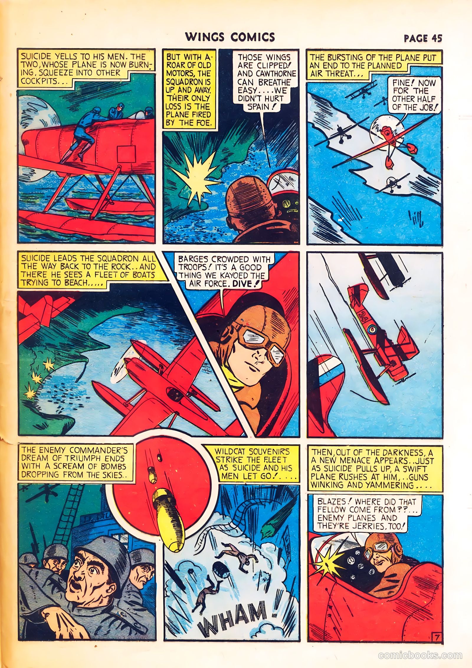 Wings Comics #8 — page 47 of 68