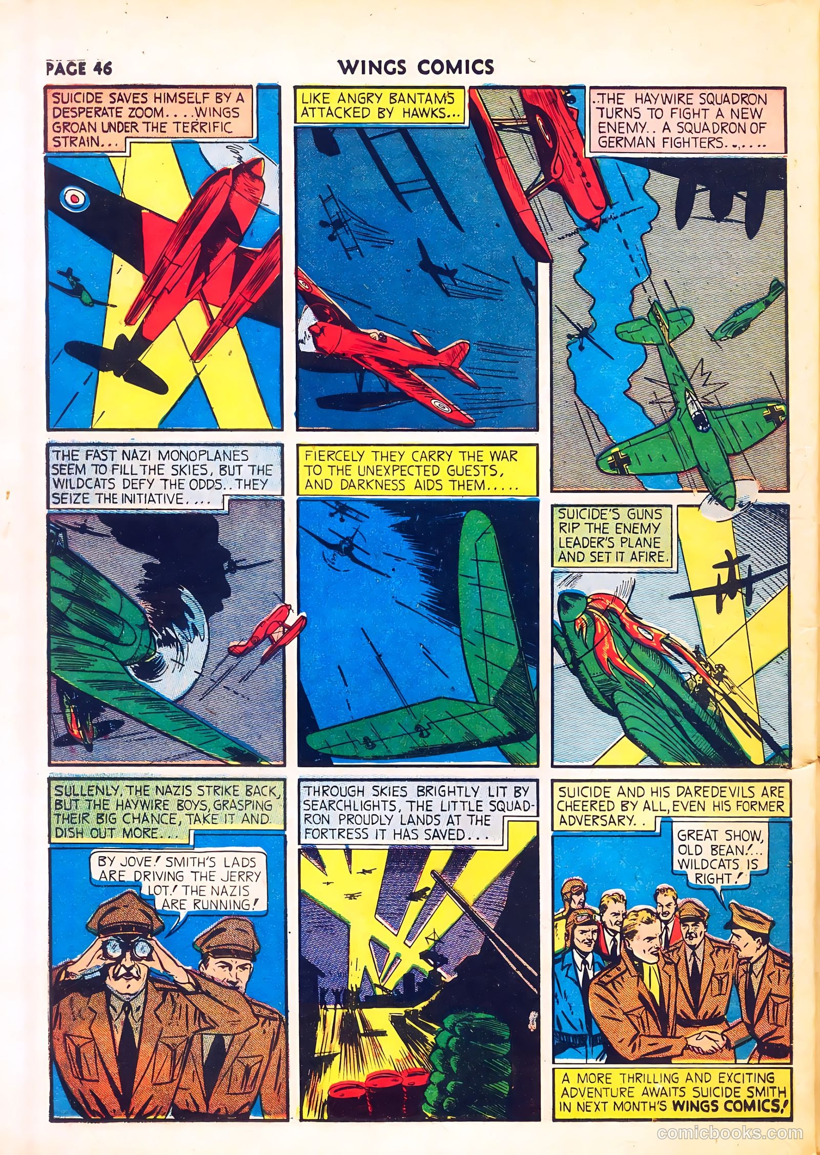 Wings Comics #8 — page 48 of 68