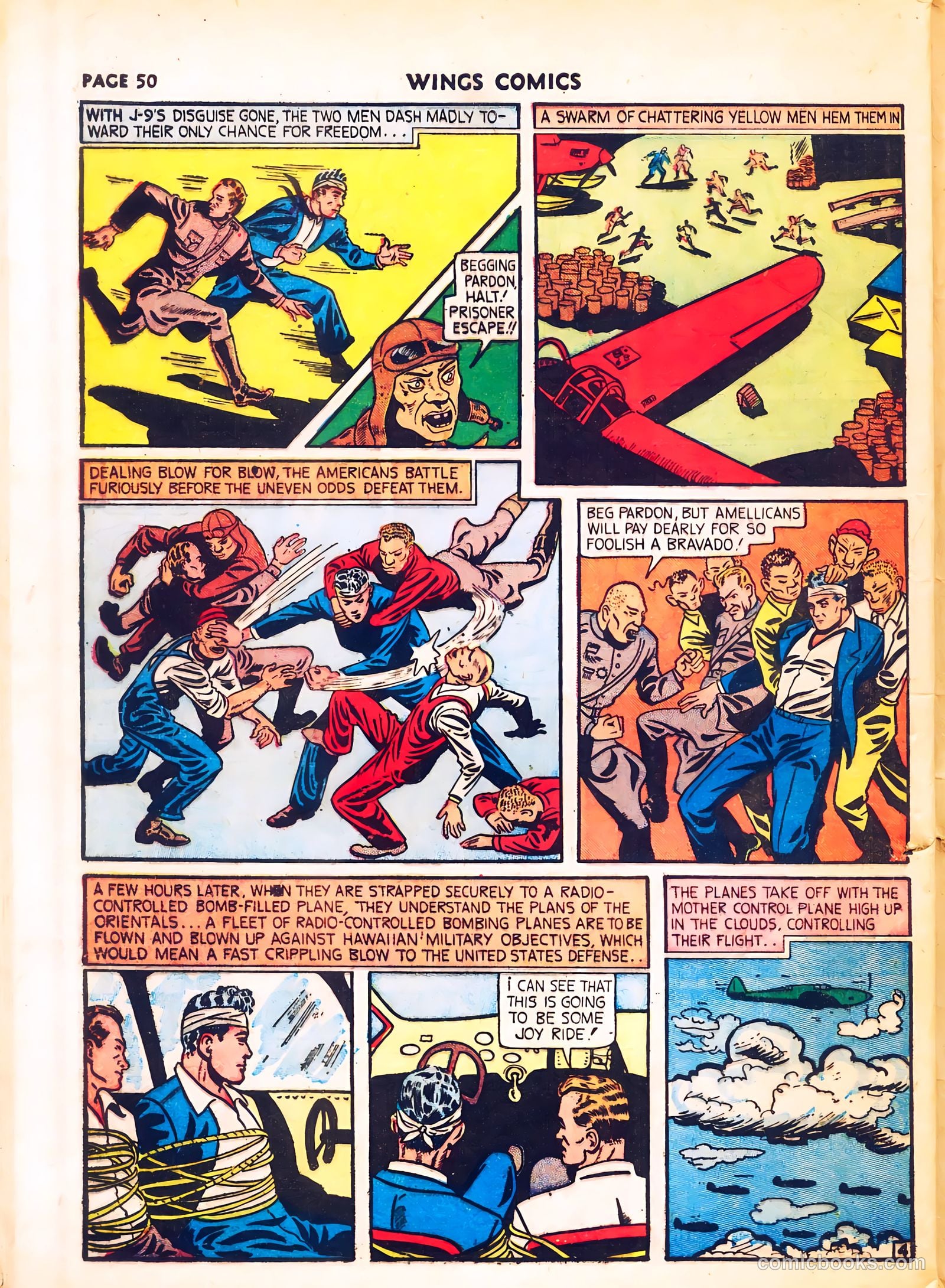 Wings Comics #8 — page 52 of 68
