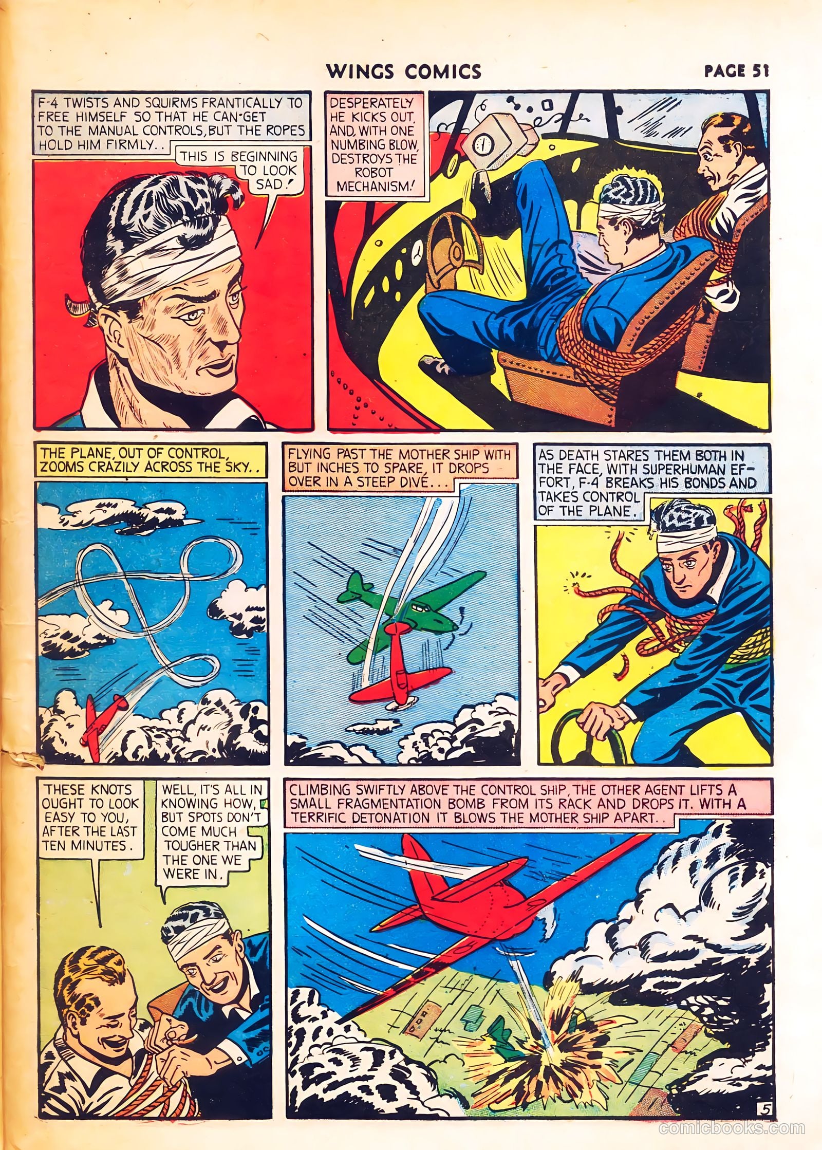 Wings Comics #8 — page 53 of 68