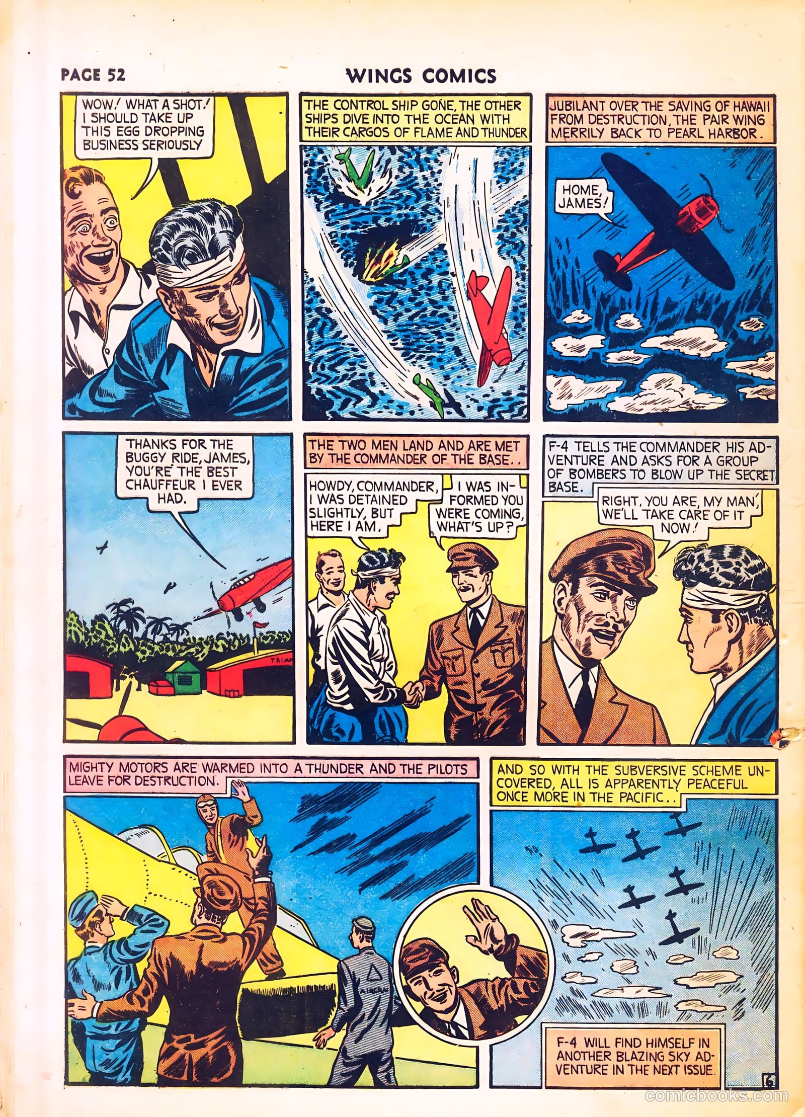 Wings Comics #8 — page 54 of 68