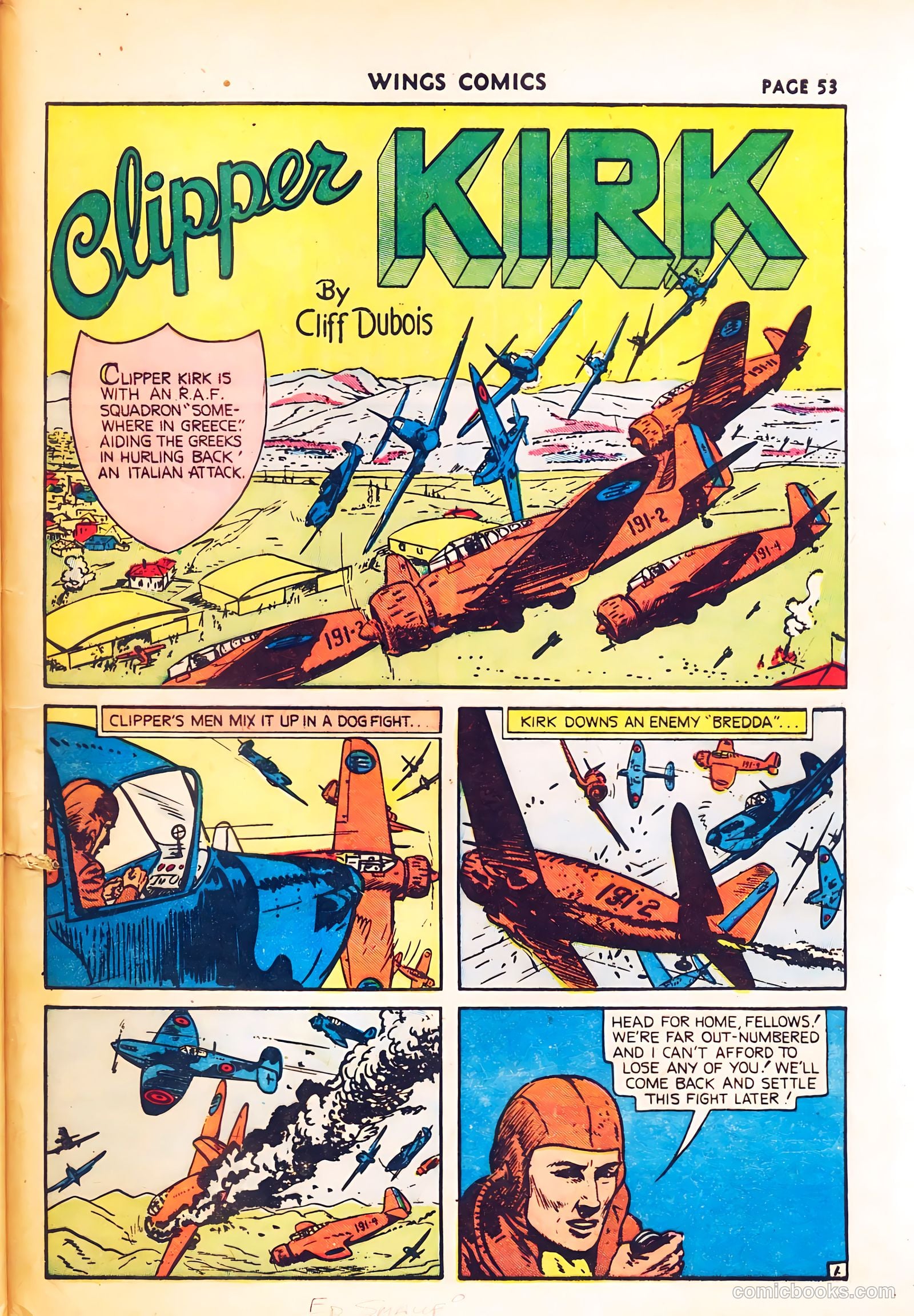 Wings Comics #8 — page 55 of 68