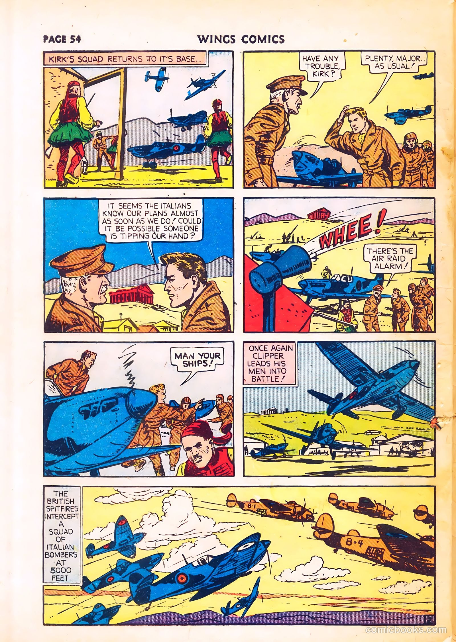 Wings Comics #8 — page 56 of 68