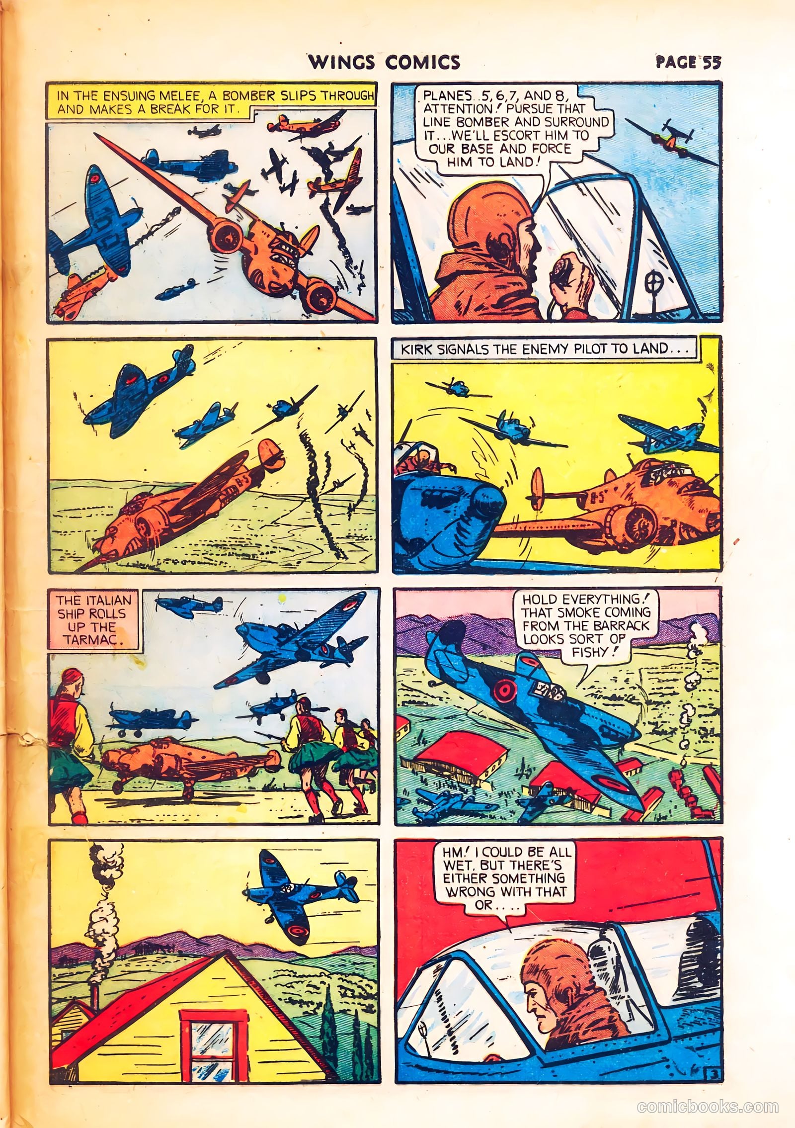Wings Comics #8 — page 57 of 68