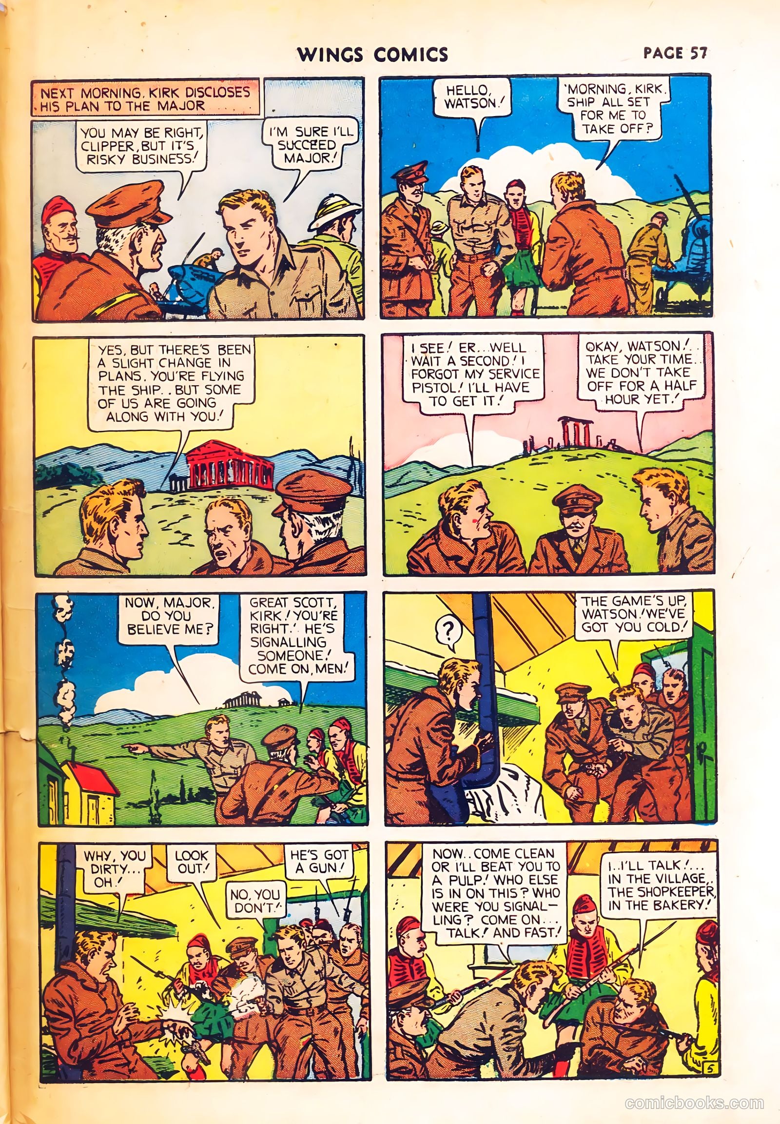 Wings Comics #8 — page 59 of 68
