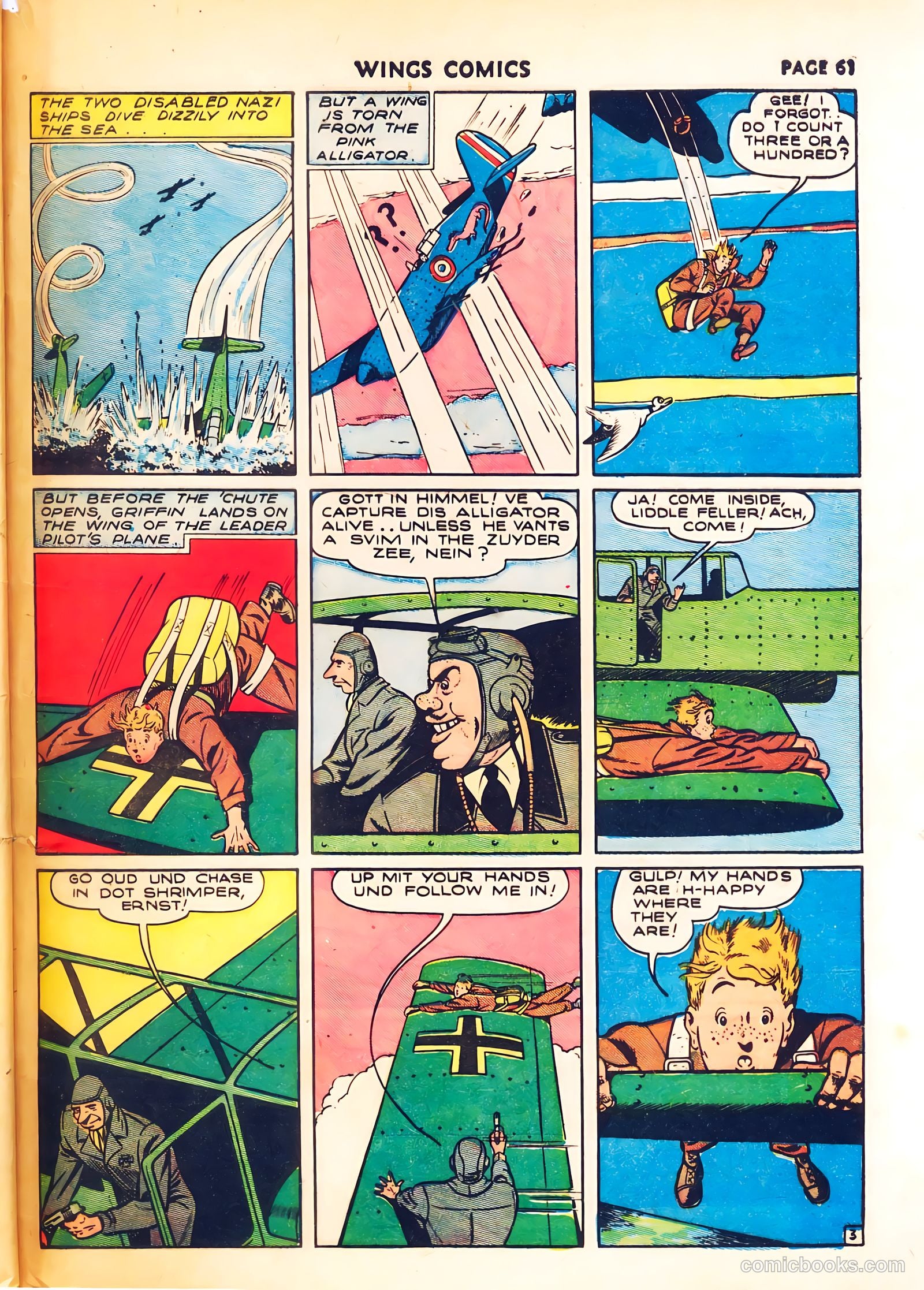 Wings Comics #8 — page 63 of 68