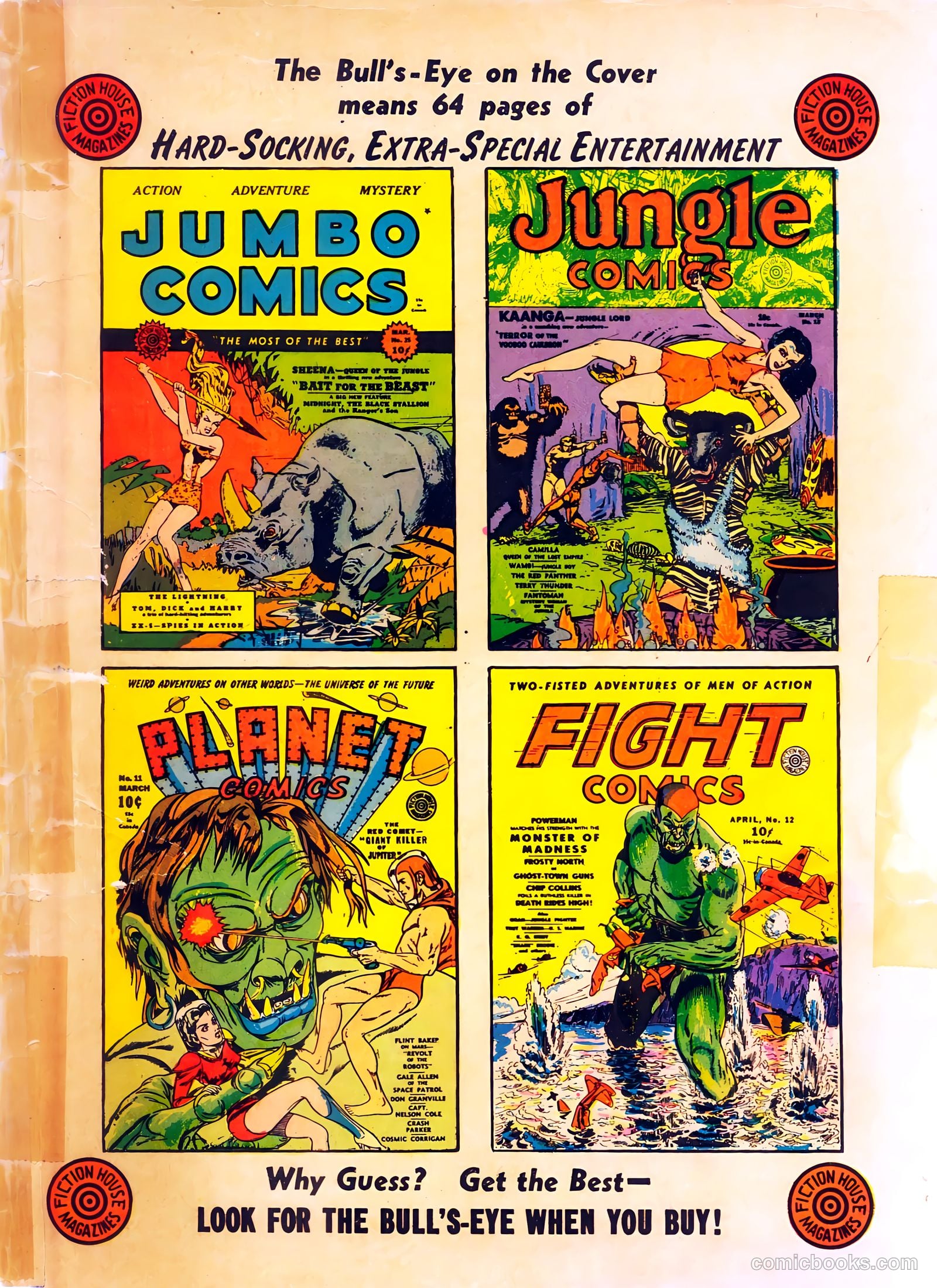 Wings Comics #8 — page 67 of 68
