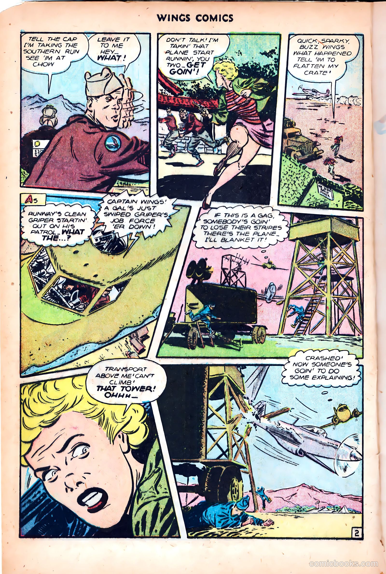 Wings Comics #80 — page 4 of 52