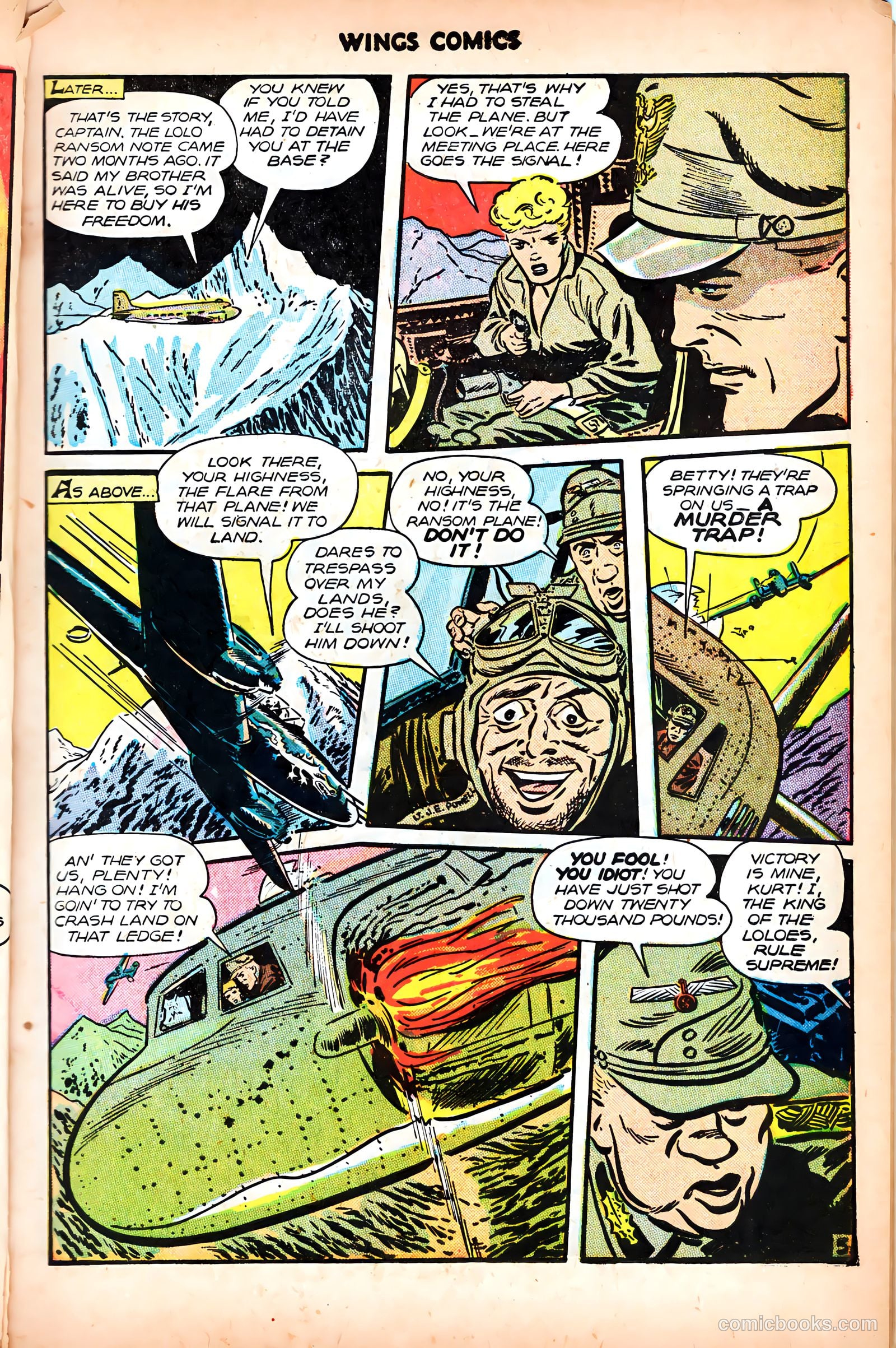 Wings Comics #80 — page 7 of 52