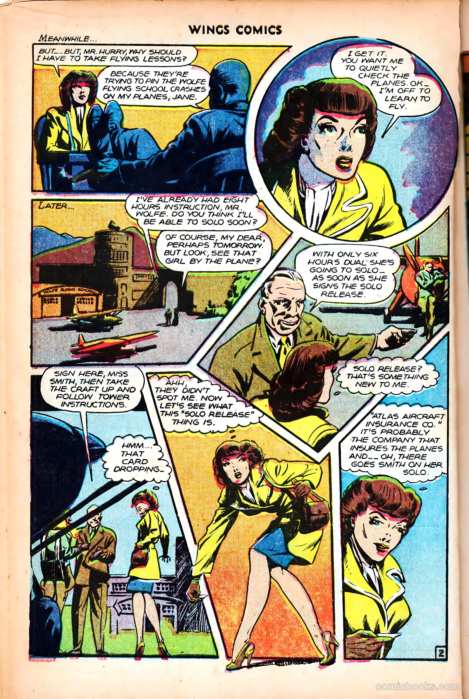 Wings Comics #80 — page 14 of 52