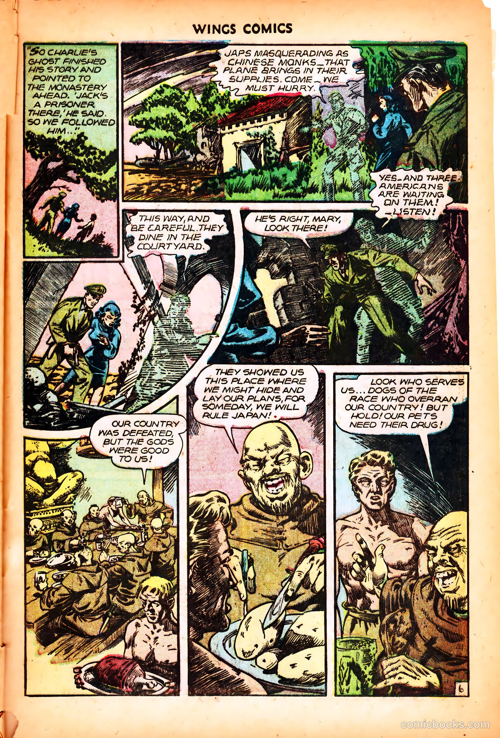 Wings Comics #80 — page 47 of 52