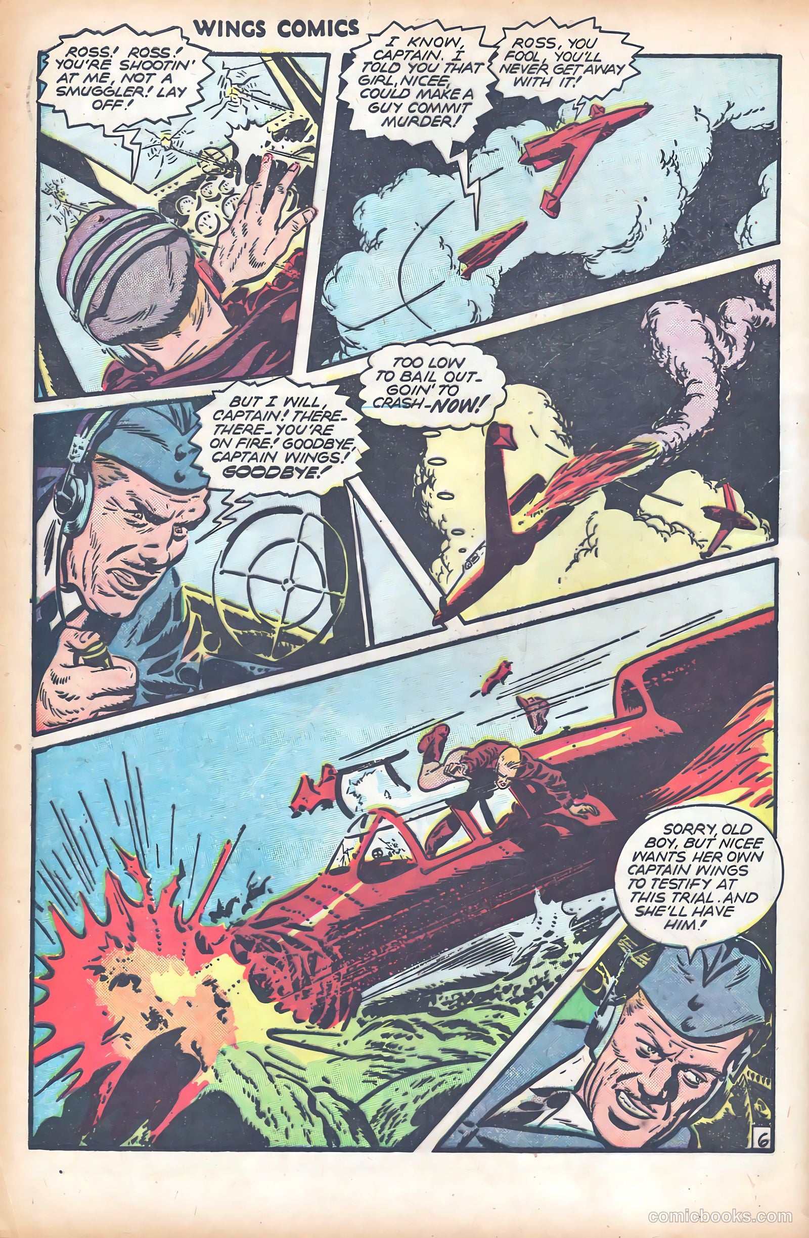 Wings Comics #81 — page 8 of 52