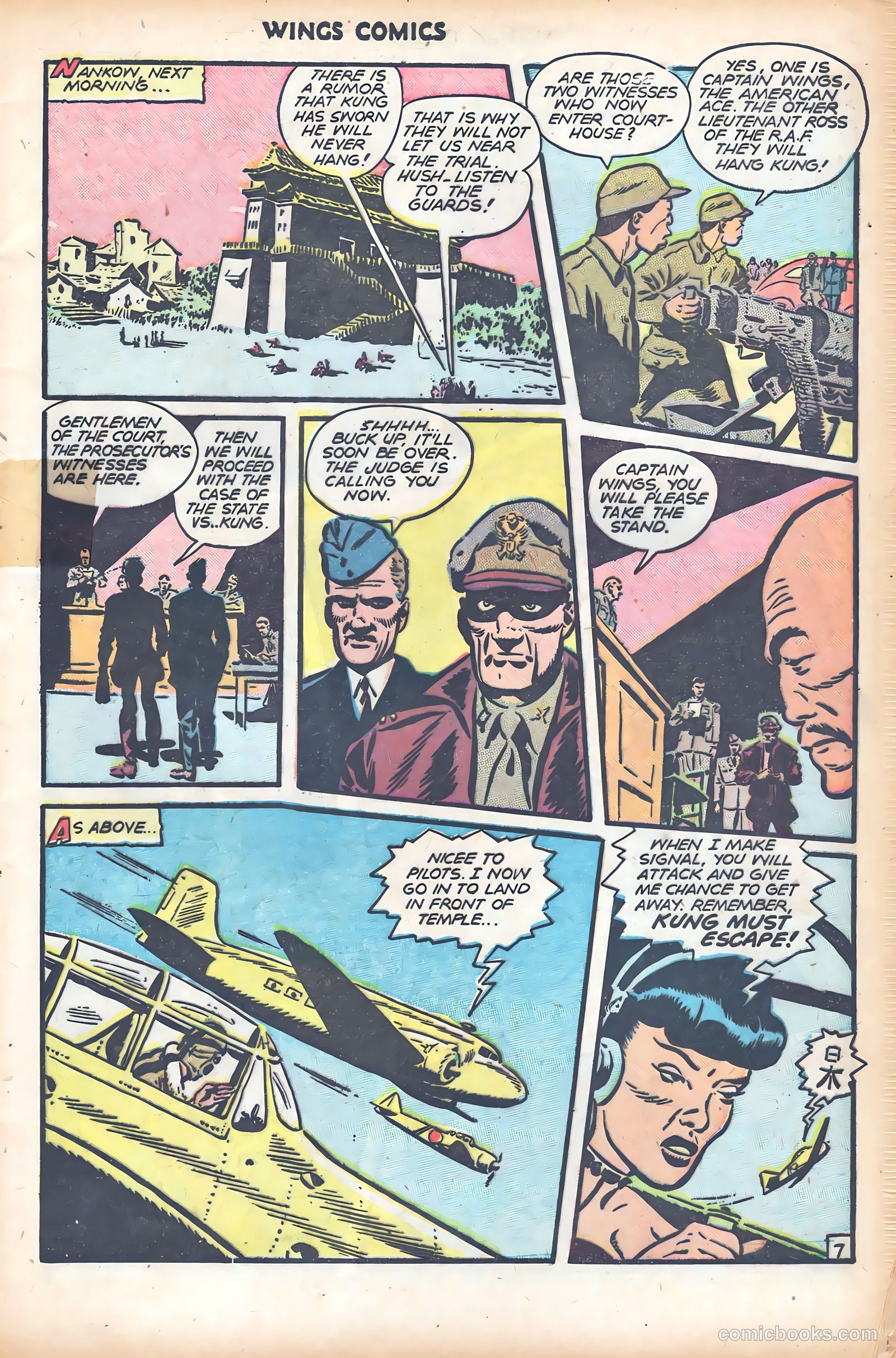 Wings Comics #81 — page 9 of 52