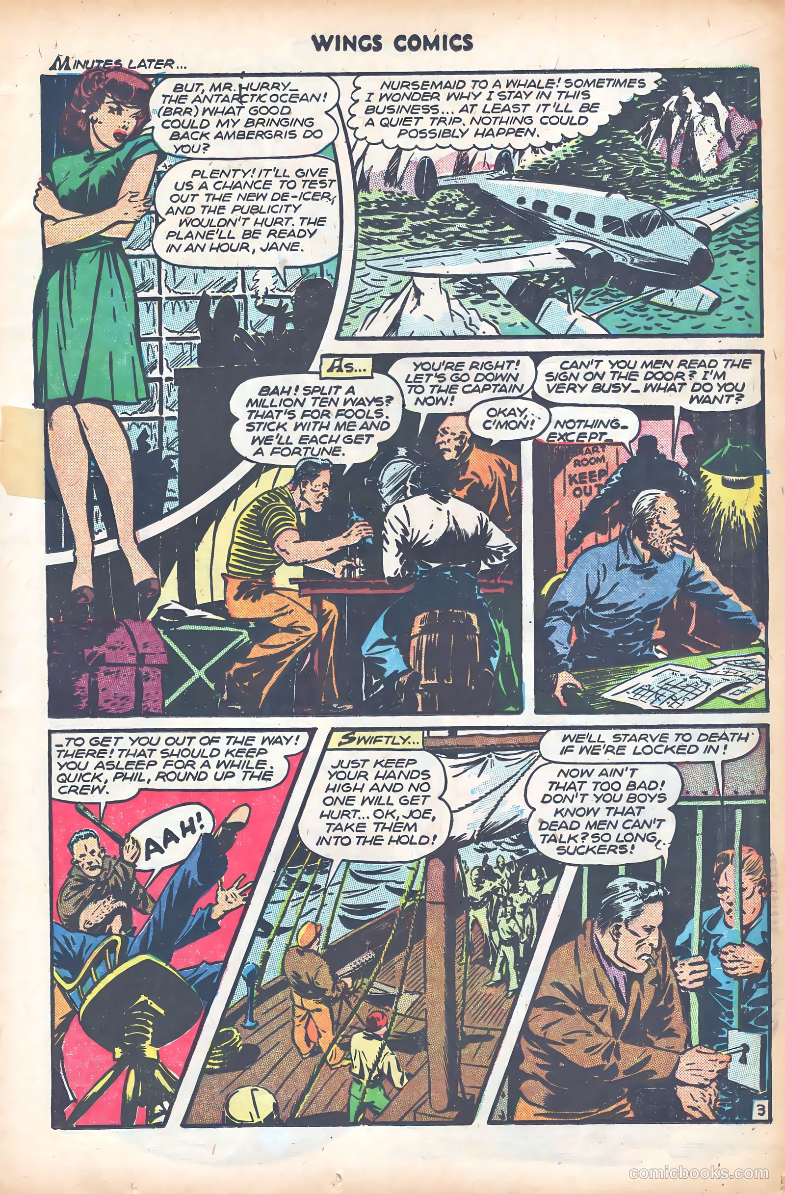Wings Comics #81 — page 15 of 52