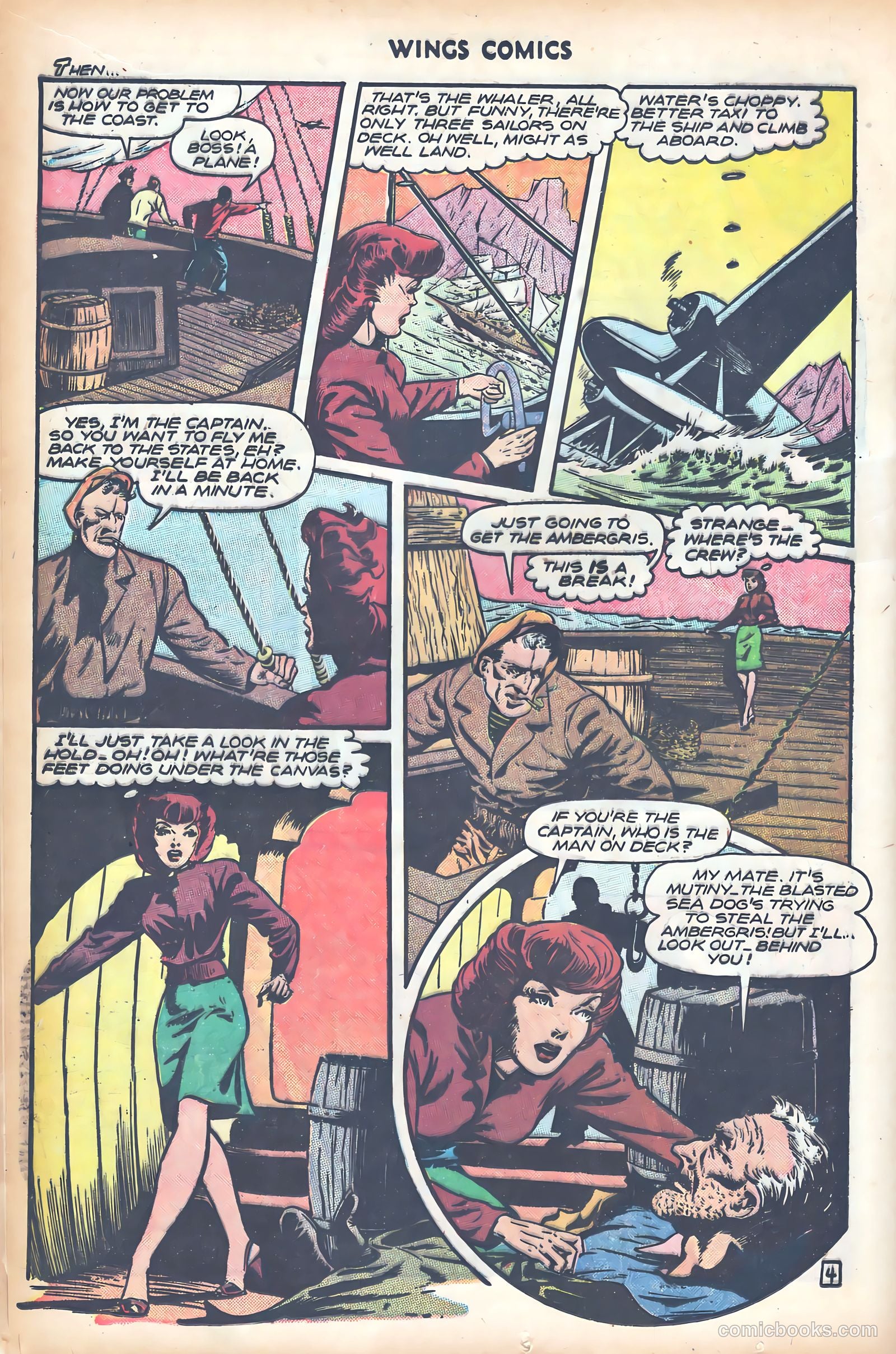 Wings Comics #81 — page 16 of 52
