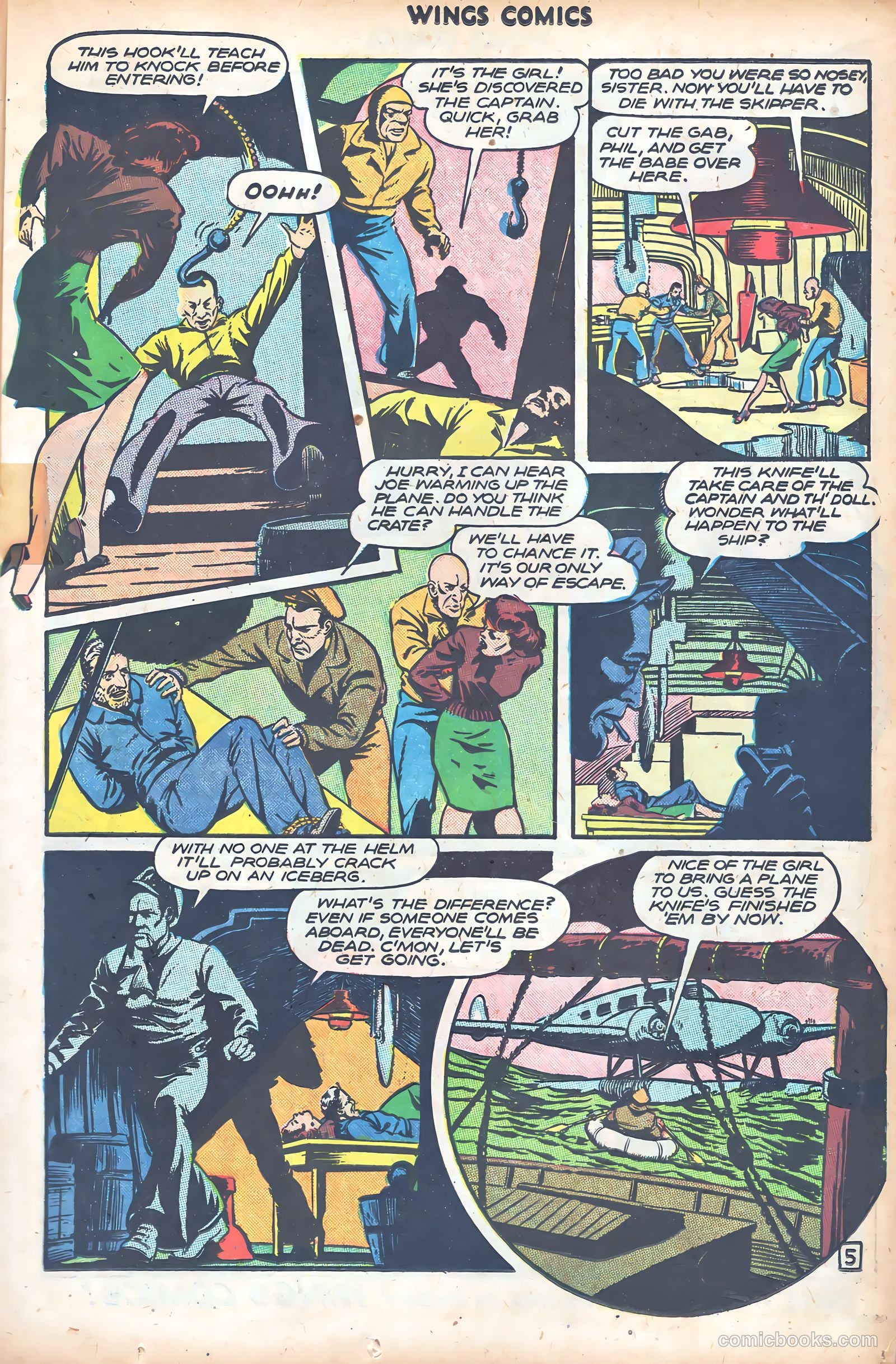 Wings Comics #81 — page 17 of 52