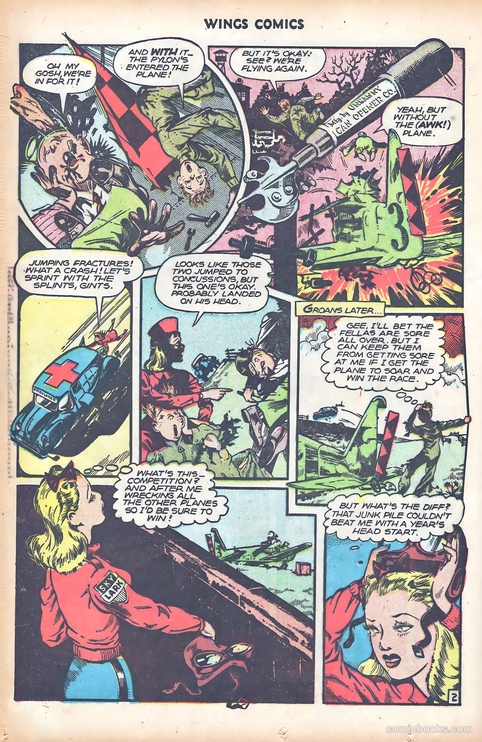 Wings Comics #81 — page 20 of 52