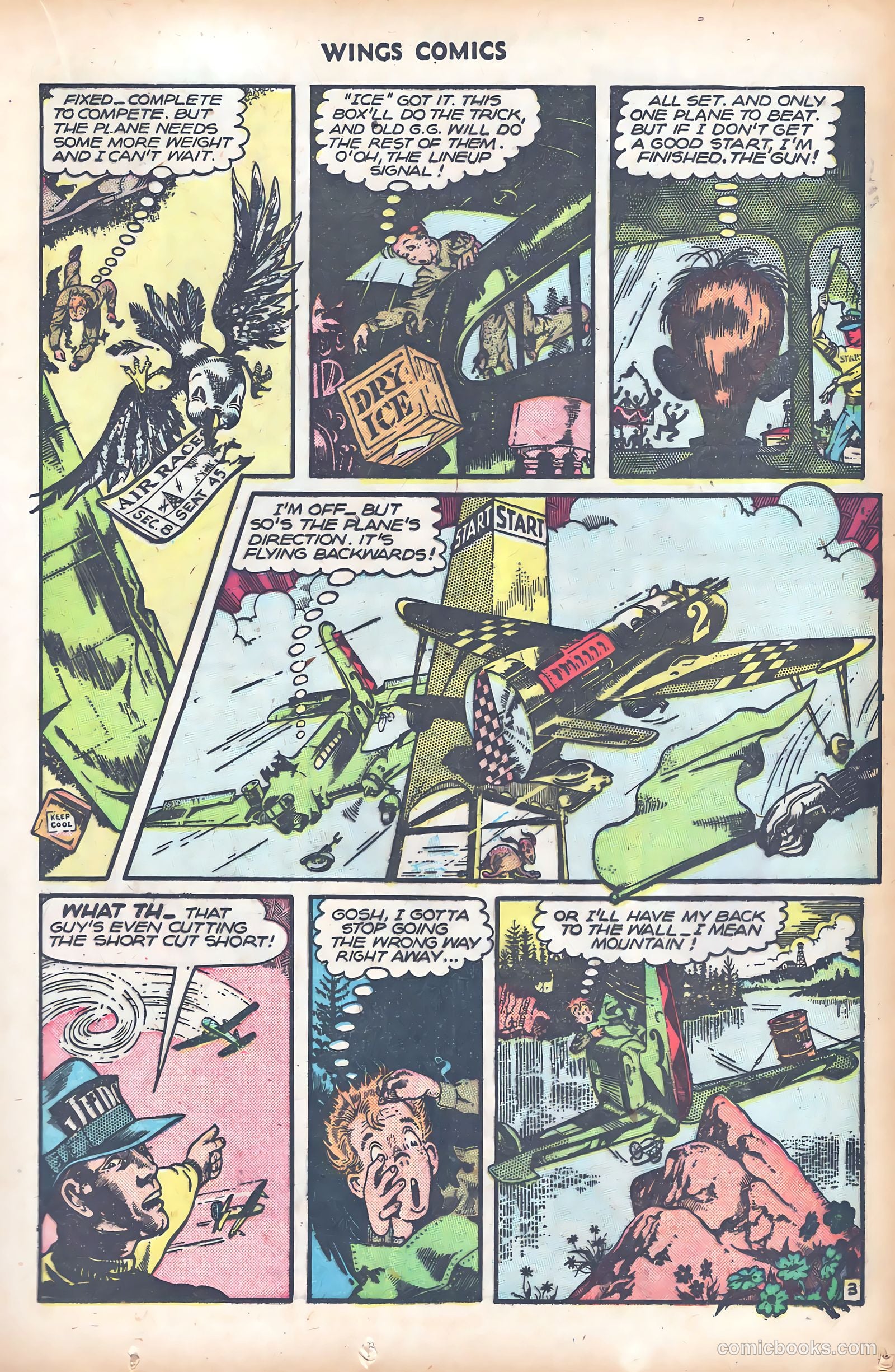 Wings Comics #81 — page 21 of 52