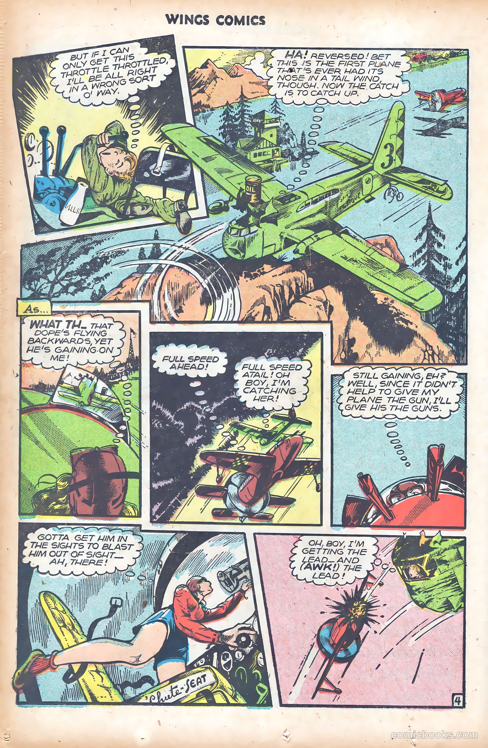 Wings Comics #81 — page 22 of 52