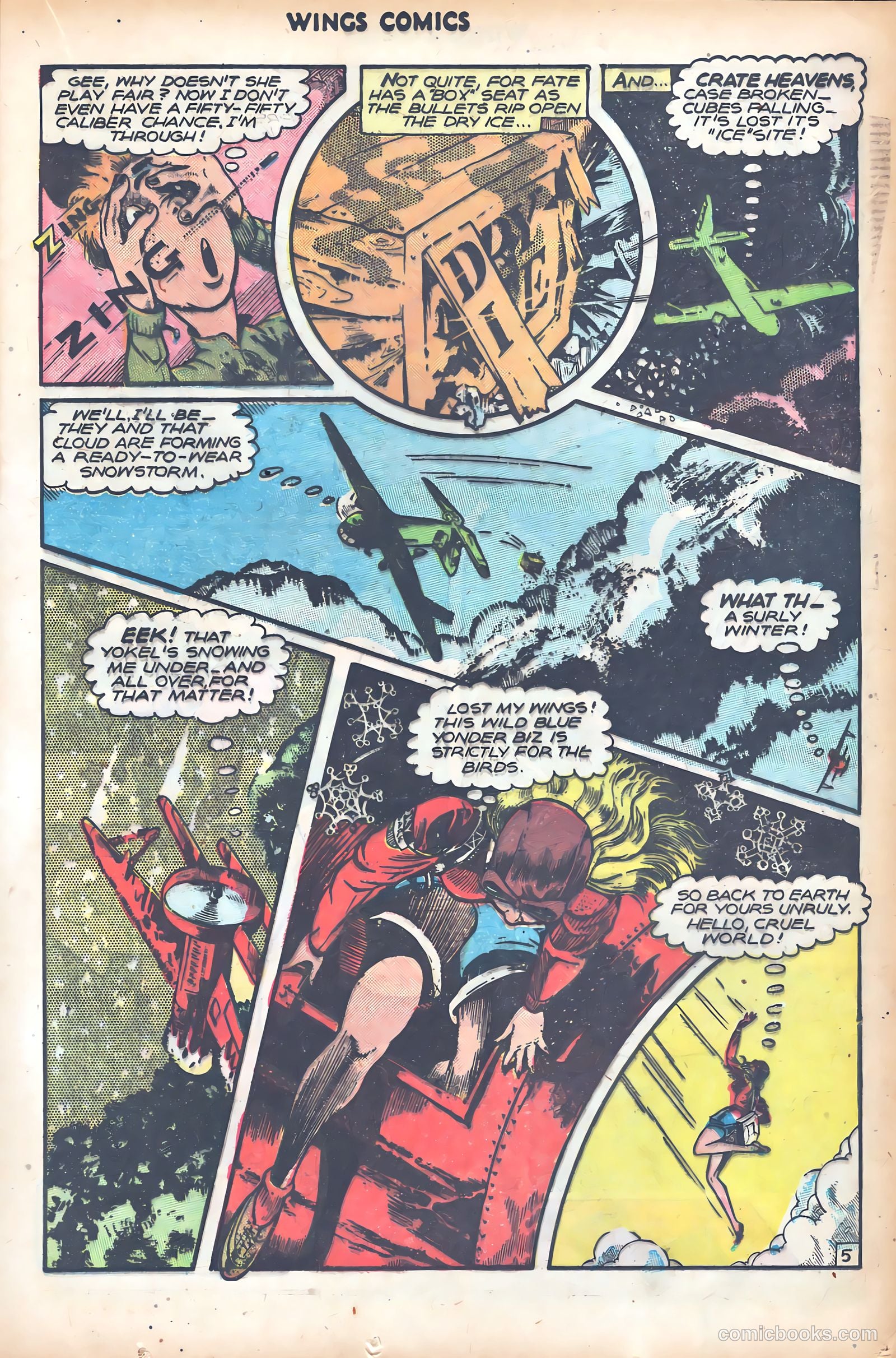 Wings Comics #81 — page 23 of 52