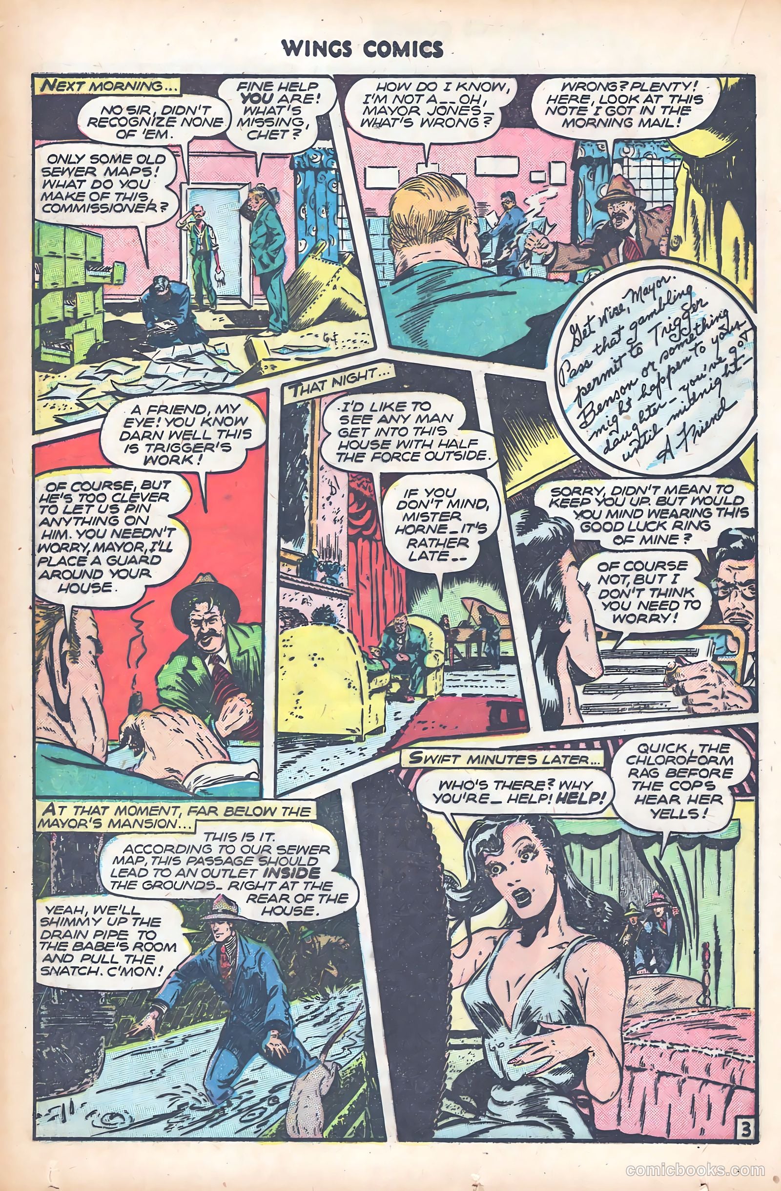 Wings Comics #81 — page 32 of 52