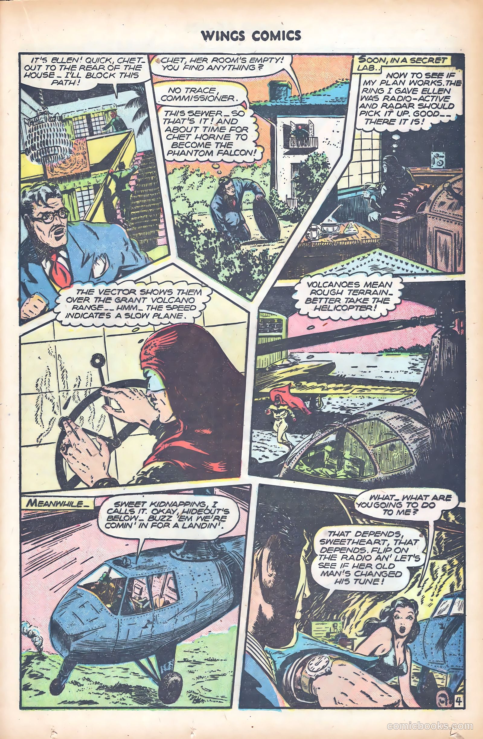 Wings Comics #81 — page 33 of 52
