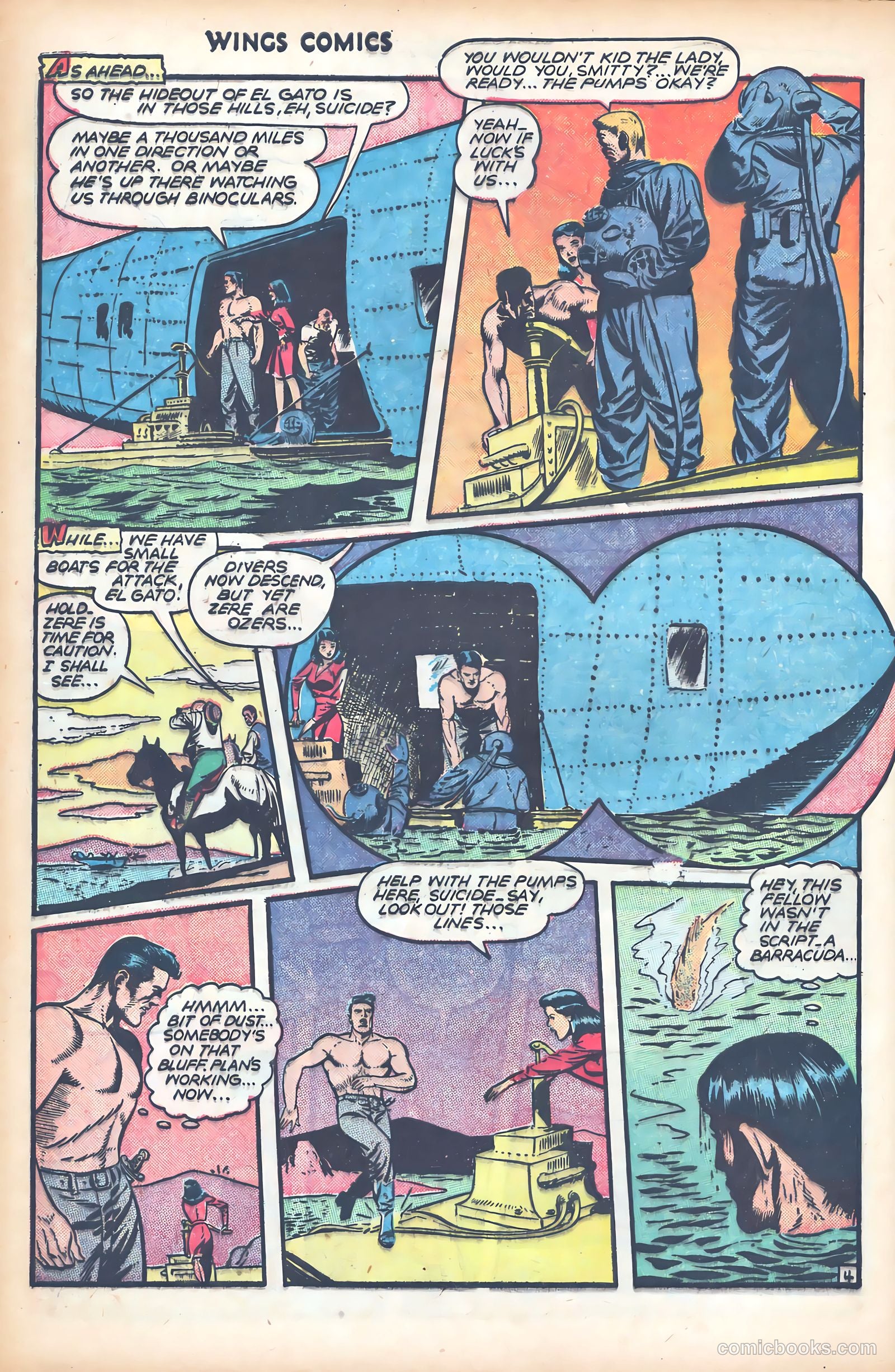 Wings Comics #81 — page 40 of 52