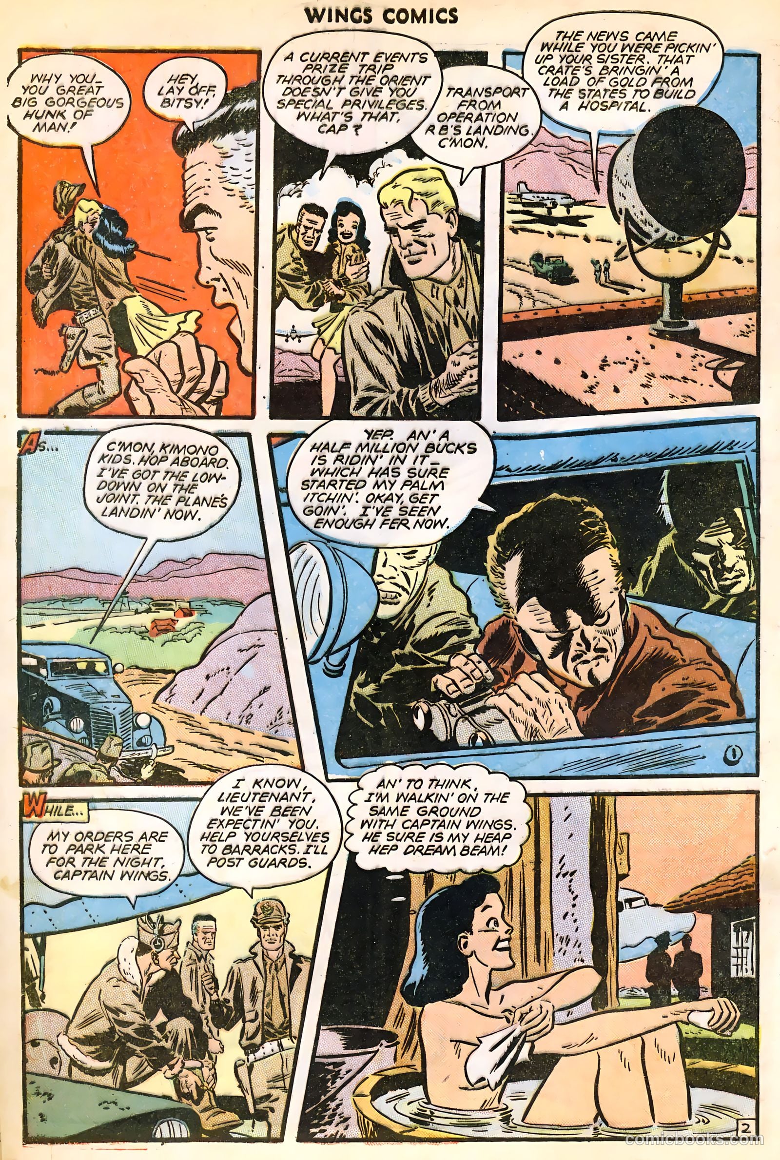 Wings Comics #82 — page 4 of 52