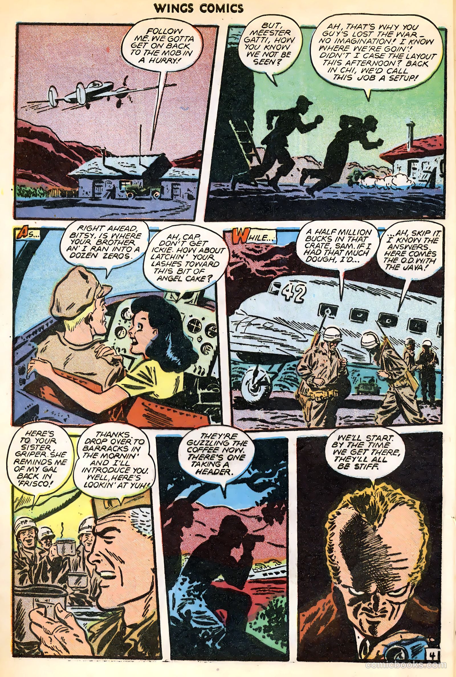 Wings Comics #82 — page 6 of 52