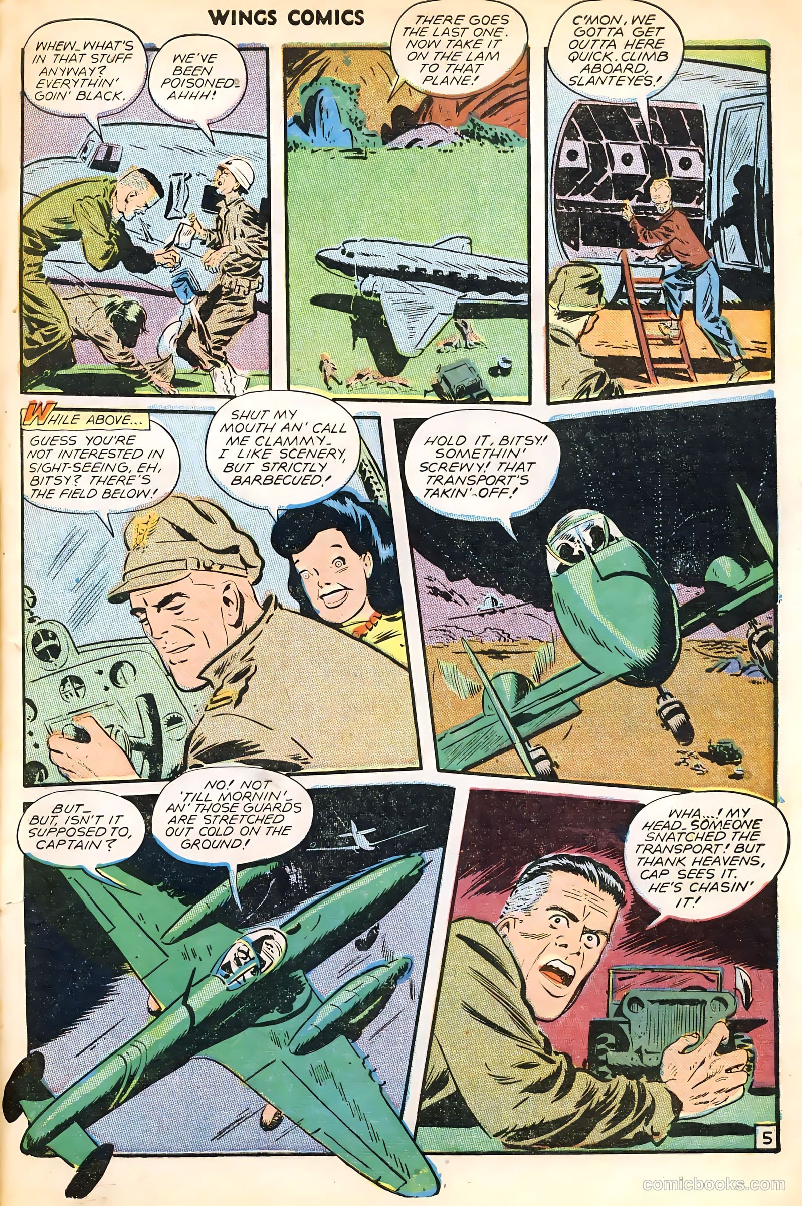 Wings Comics #82 — page 7 of 52