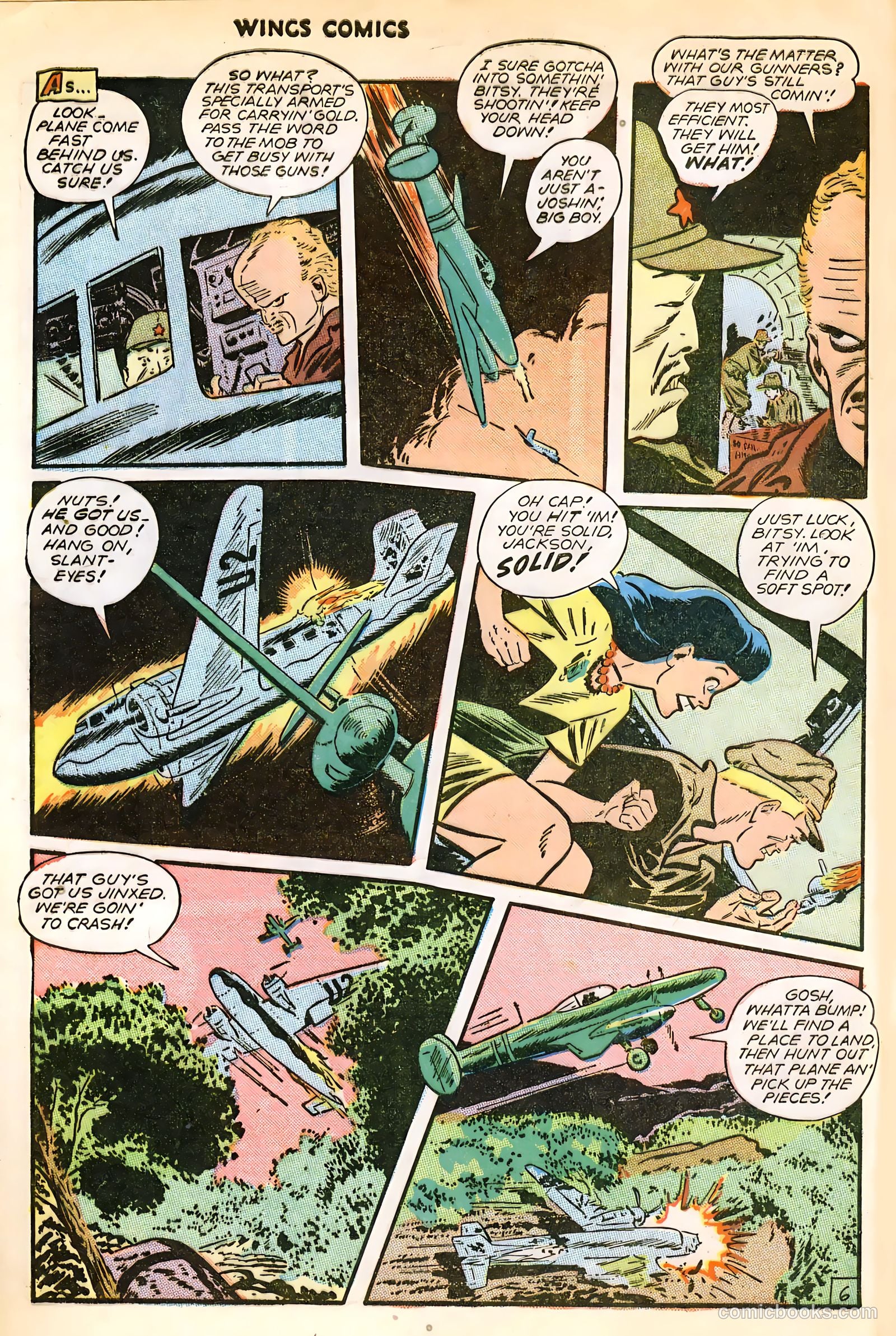 Wings Comics #82 — page 8 of 52