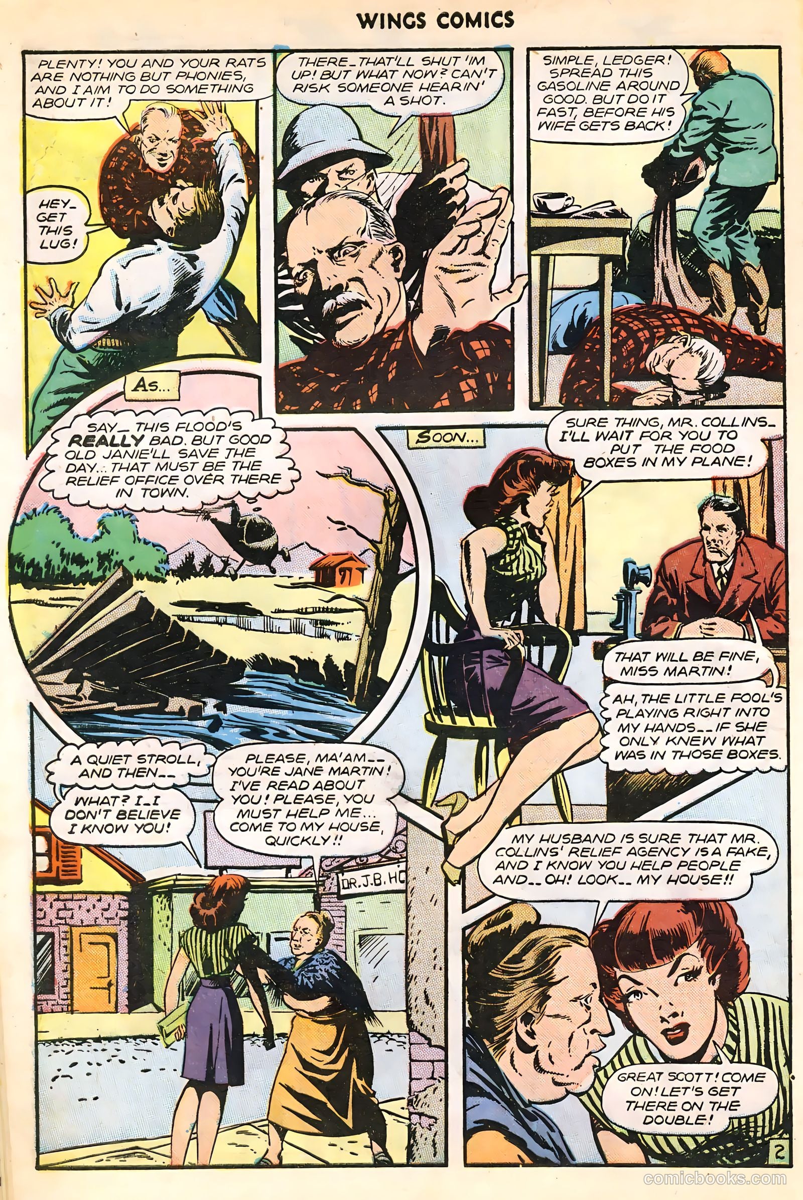 Wings Comics #82 — page 14 of 52