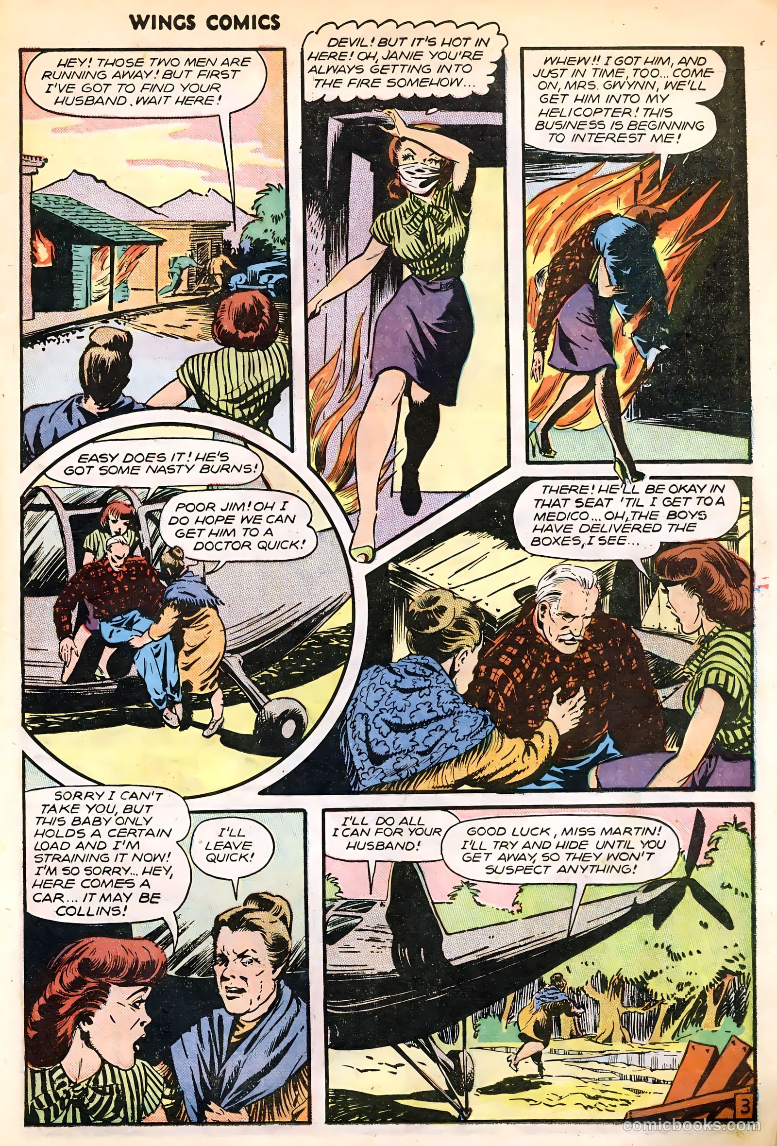 Wings Comics #82 — page 15 of 52
