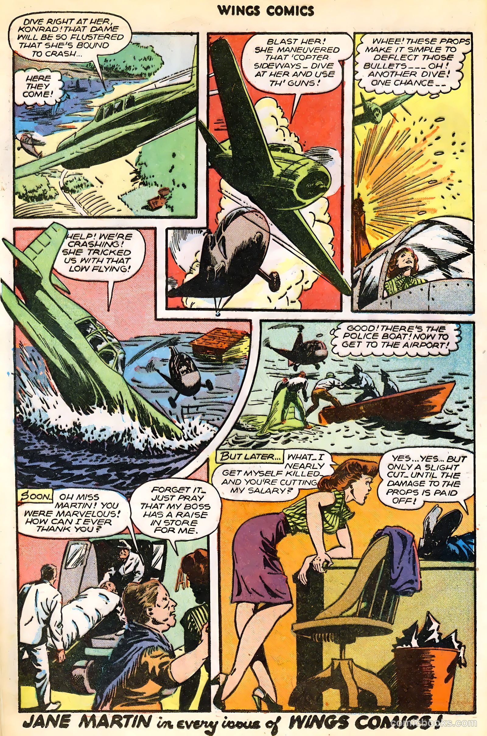Wings Comics #82 — page 18 of 52